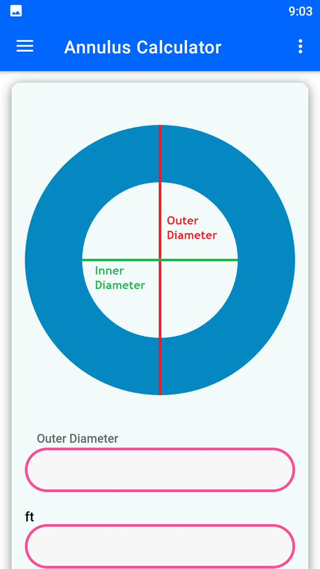 Area Calculator for all Shapes | Indus Appstore | Screenshot