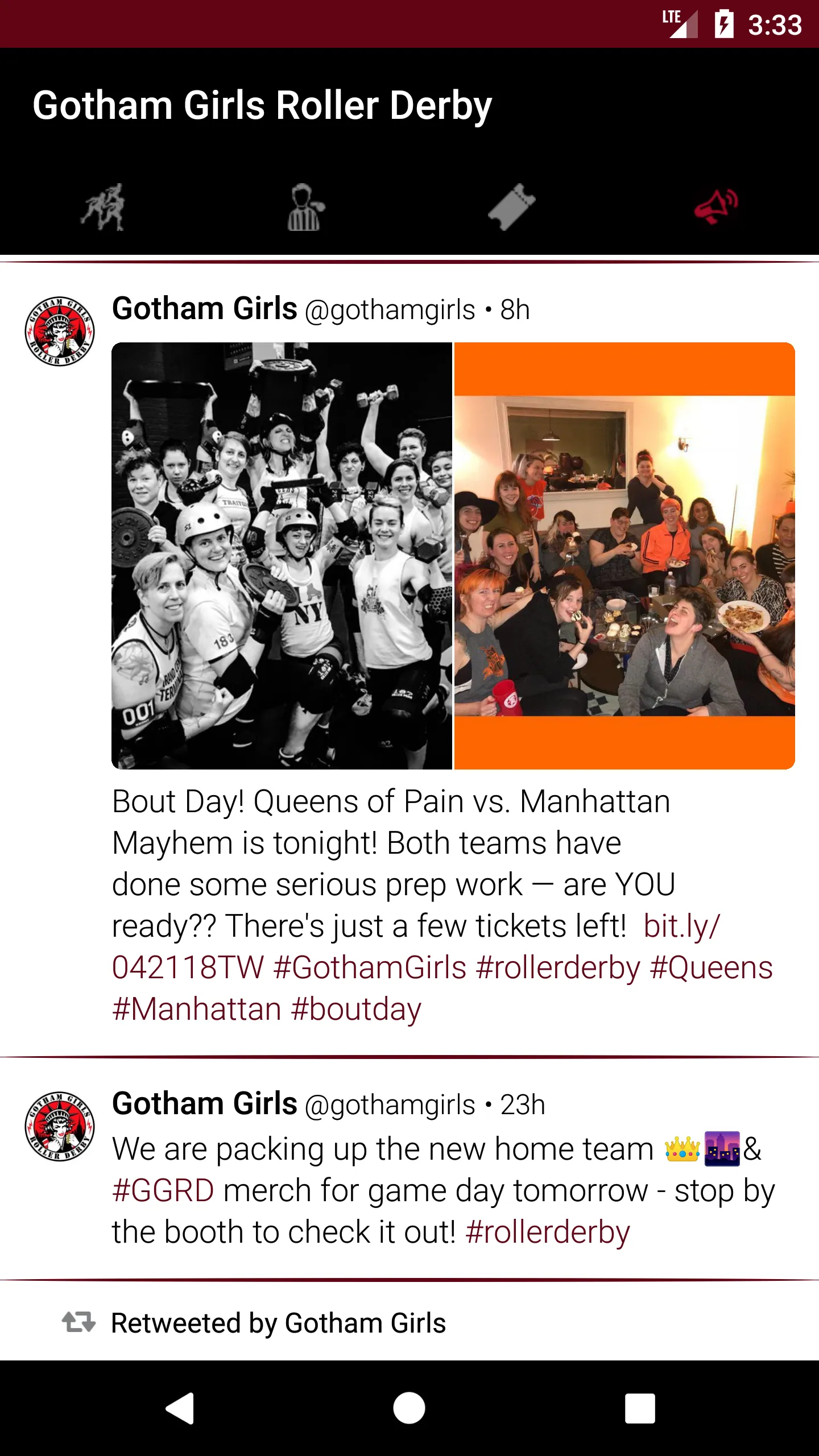 Gotham Girls Roller Derby | Indus Appstore | Screenshot