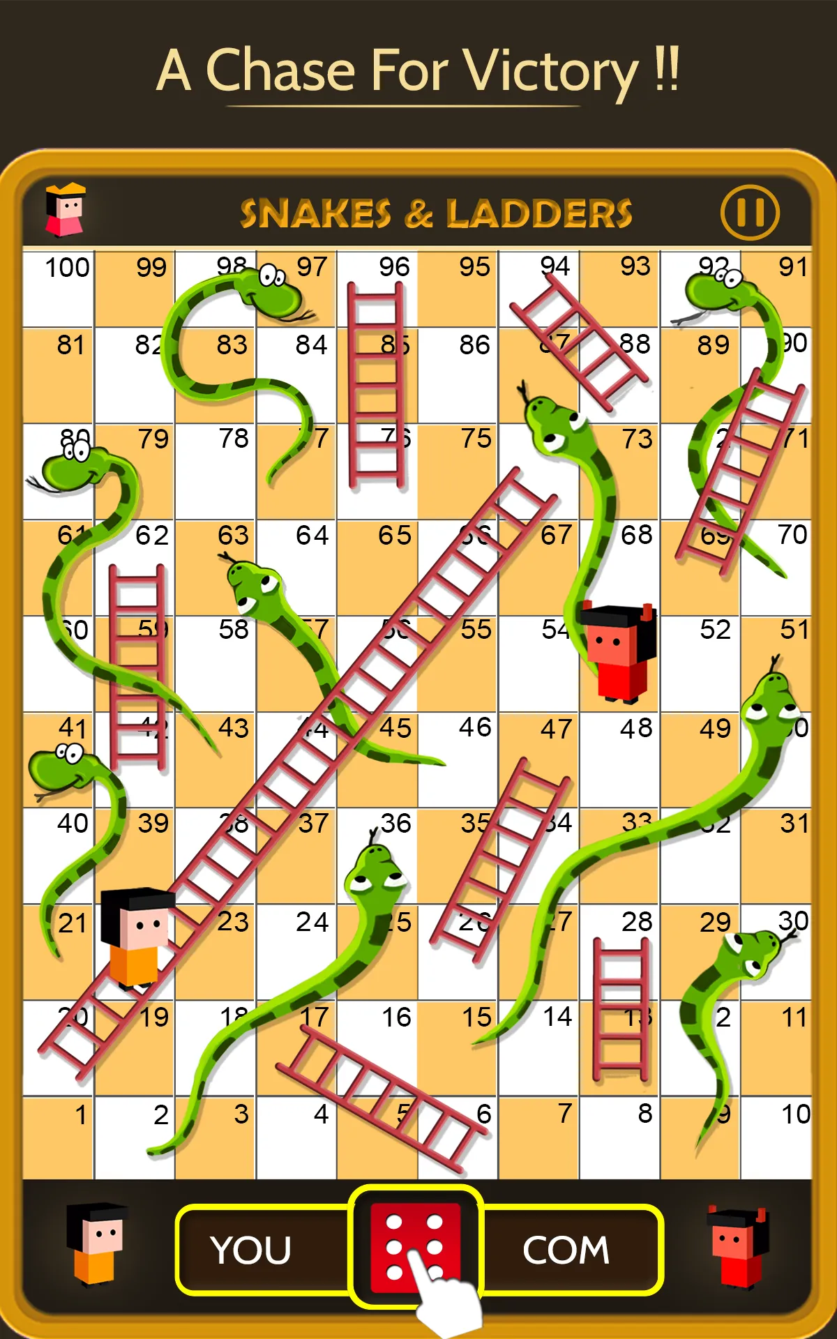 Snakes & Ladders: Online Dice! | Indus Appstore | Screenshot