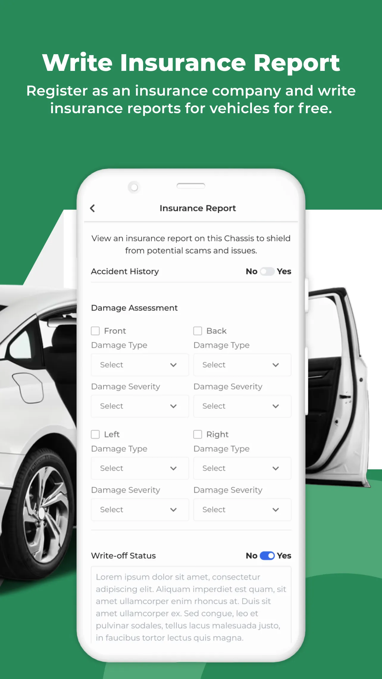Chassis Number Check | Indus Appstore | Screenshot