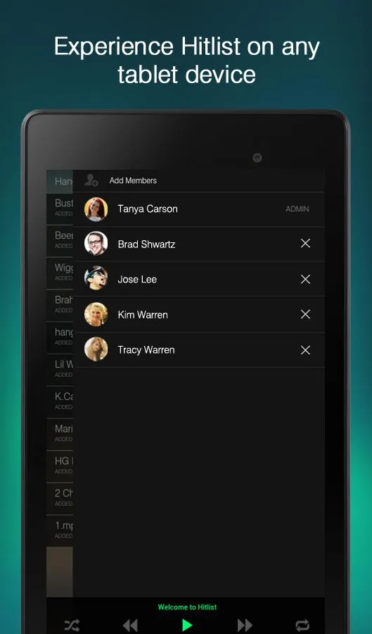 Hitlist - Share Music Player | Indus Appstore | Screenshot