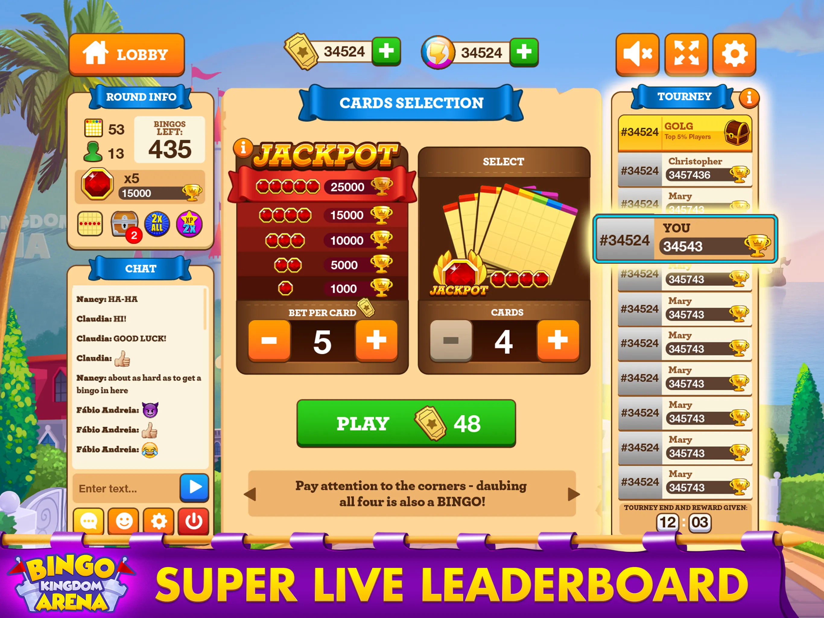 Bingo Kingdom Arena-Tournament | Indus Appstore | Screenshot