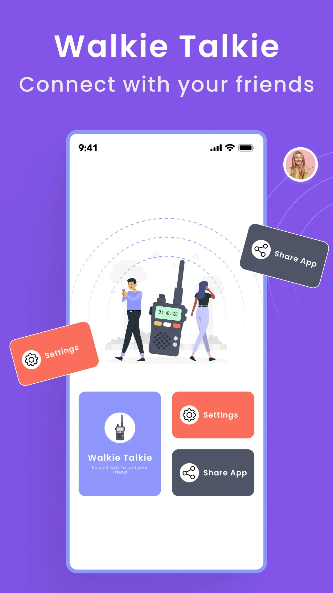 Walkie Talkie, Wifi Intercom | Indus Appstore | Screenshot