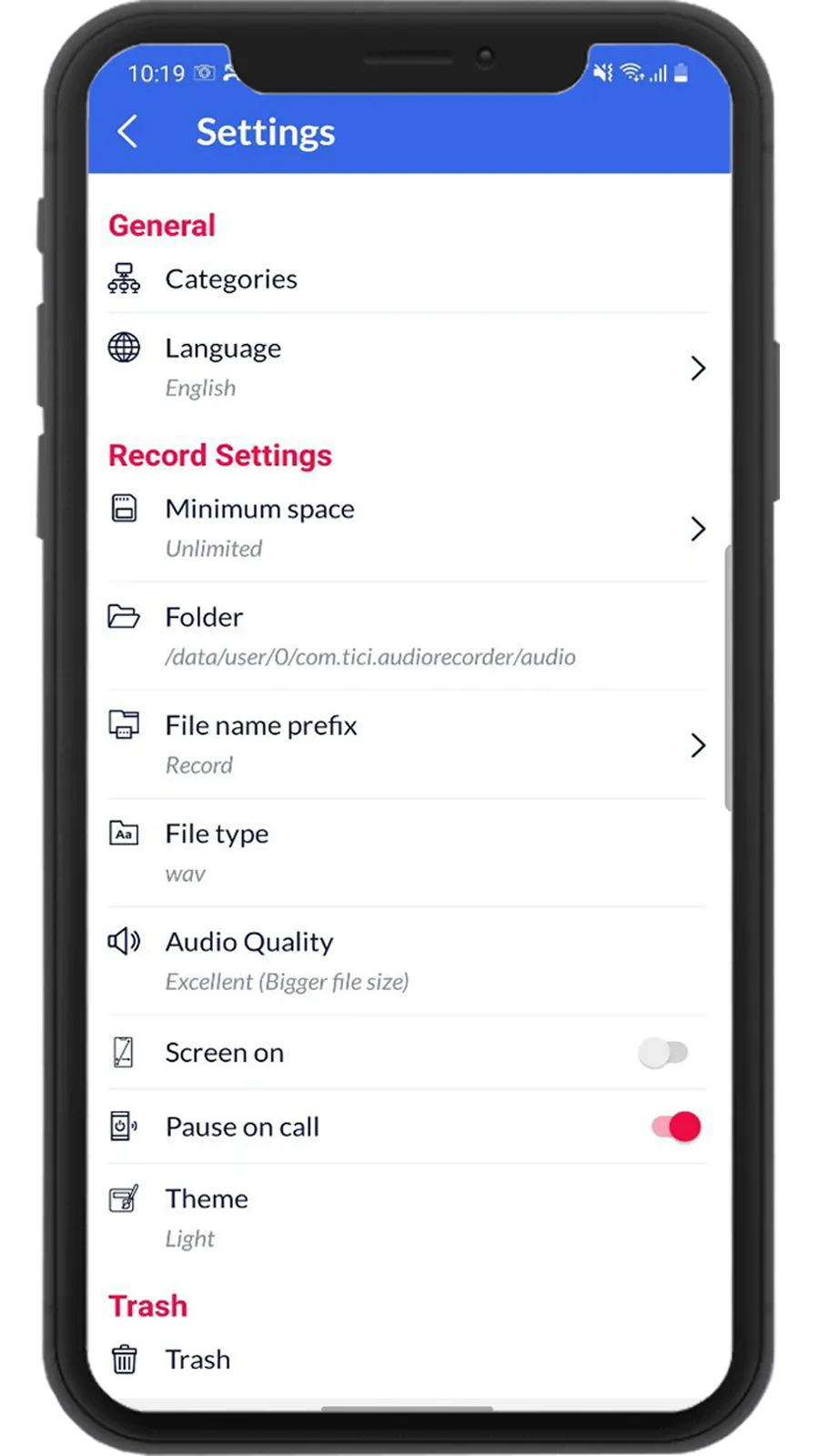 Voice Recorder - Unlimited Rec | Indus Appstore | Screenshot