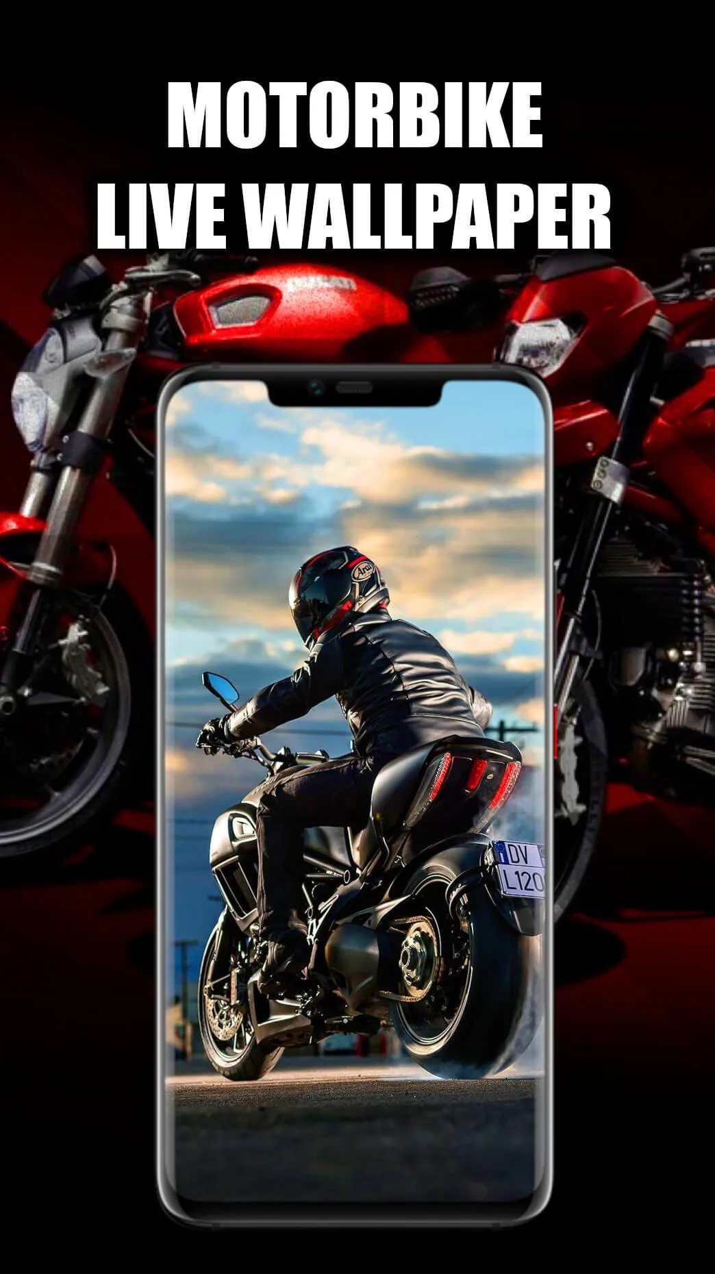 Motorbike Wallpaper Live HD/3D | Indus Appstore | Screenshot