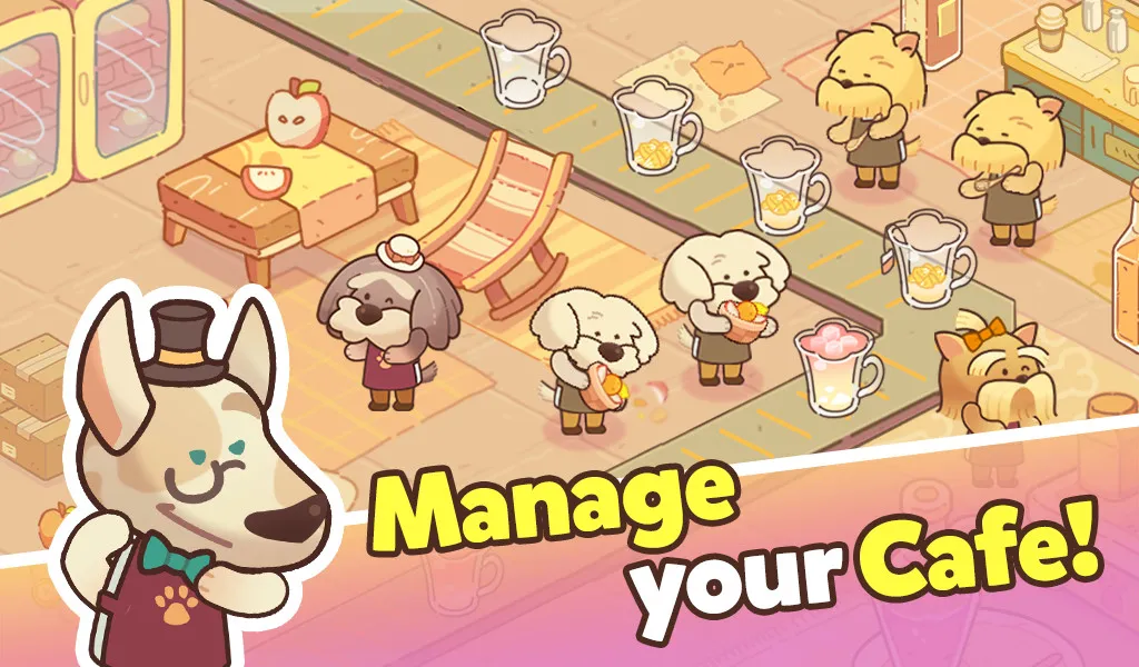 Dog Cafe Tycoon | Indus Appstore | Screenshot