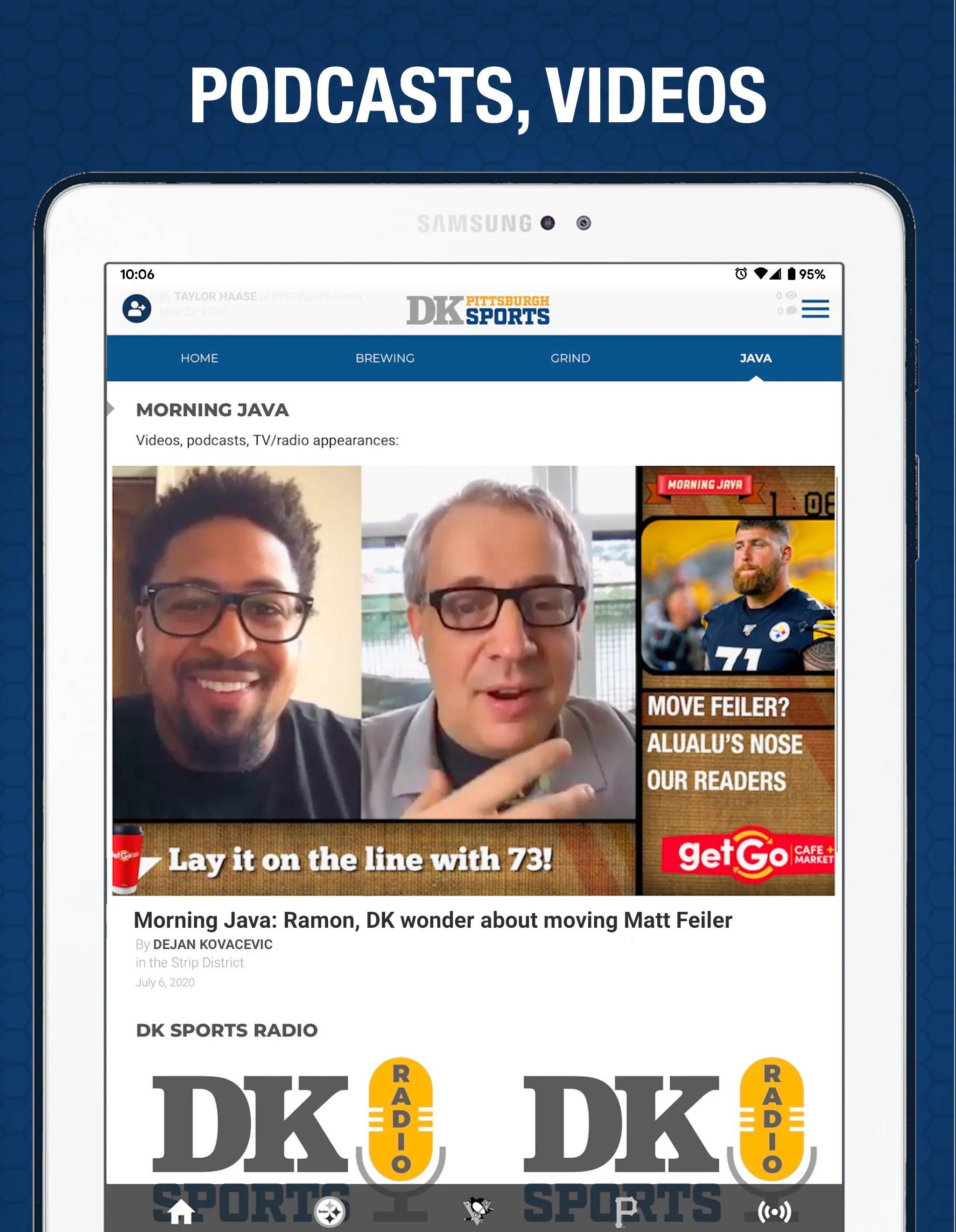 DK Pittsburgh Sports | Indus Appstore | Screenshot