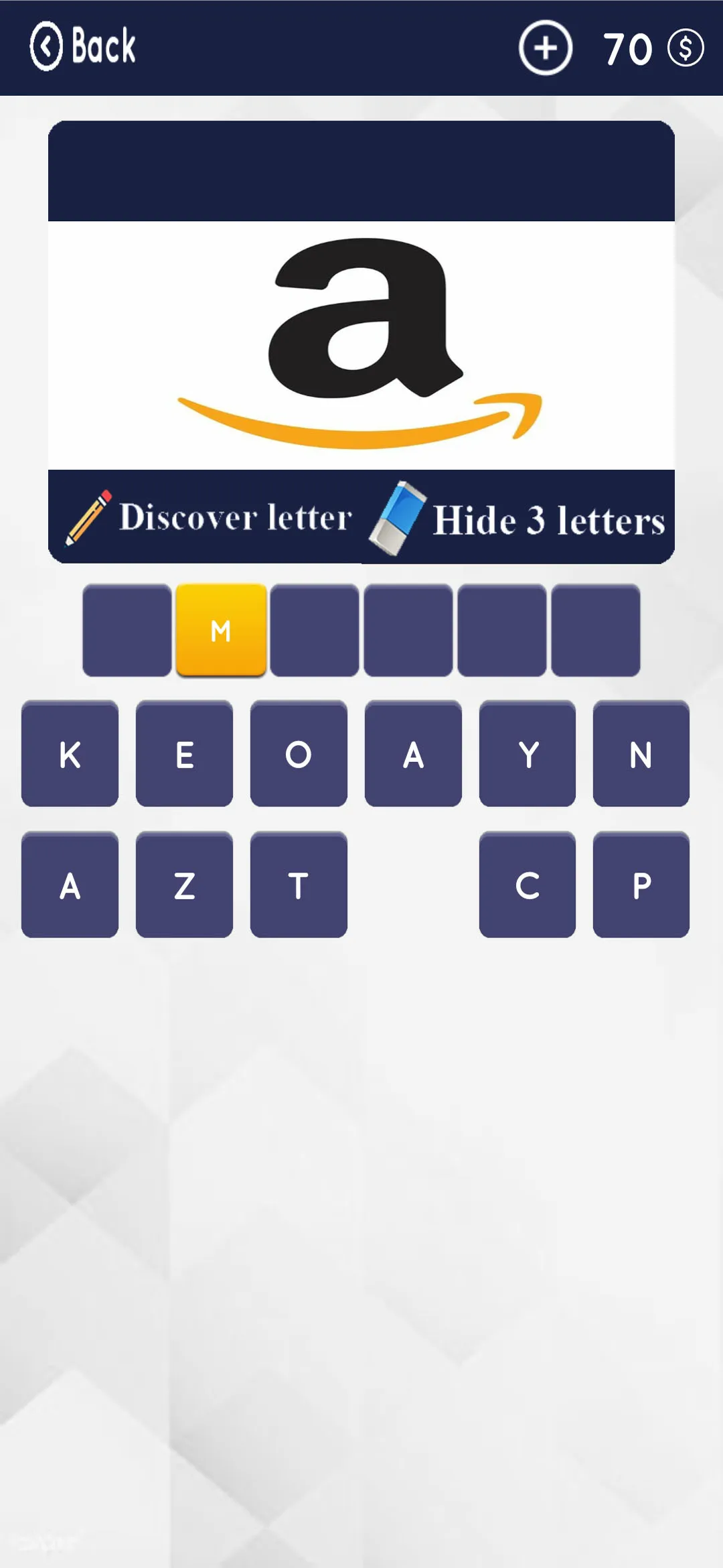 ABYZ Crossword puzzle | Indus Appstore | Screenshot