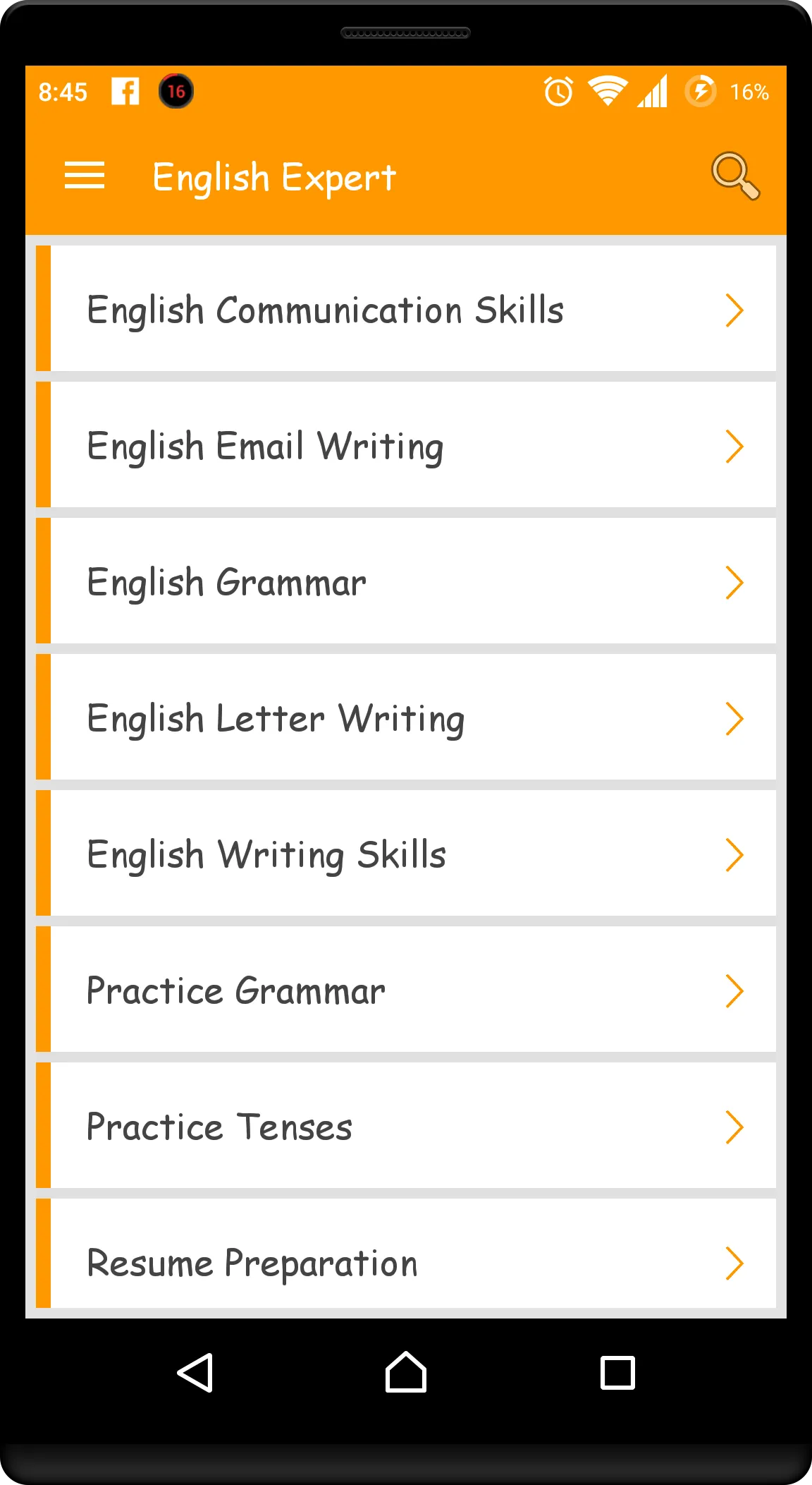 English Grammar | Indus Appstore | Screenshot