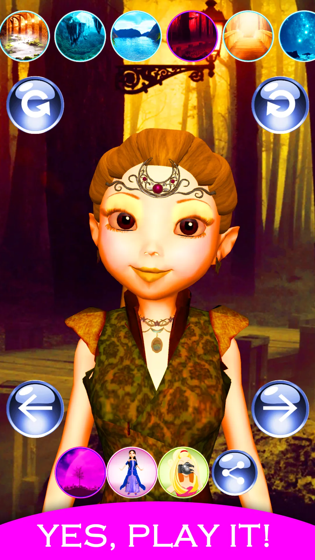 Princess Fairy Hair Salon Game | Indus Appstore | Screenshot