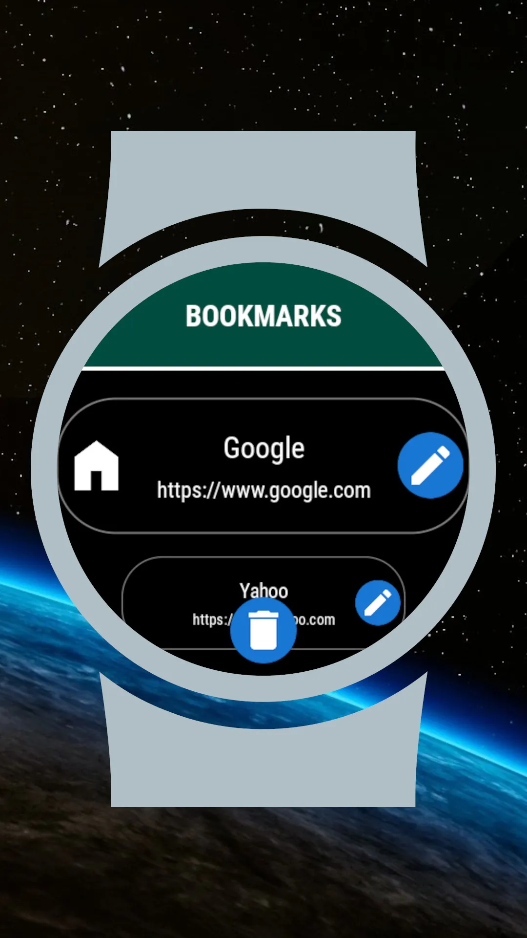 Mini Web Browser (Wear OS) | Indus Appstore | Screenshot