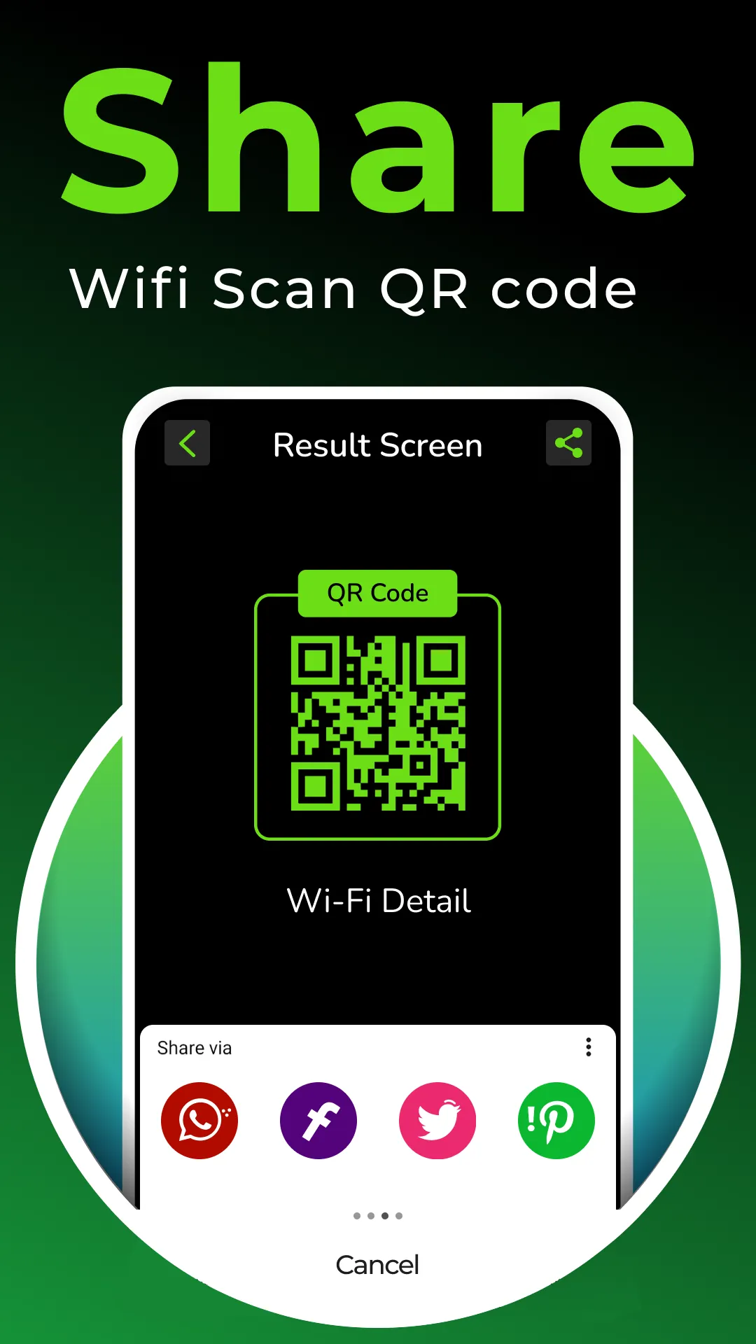 WIFI QR Scan Connect to WIFI | Indus Appstore | Screenshot