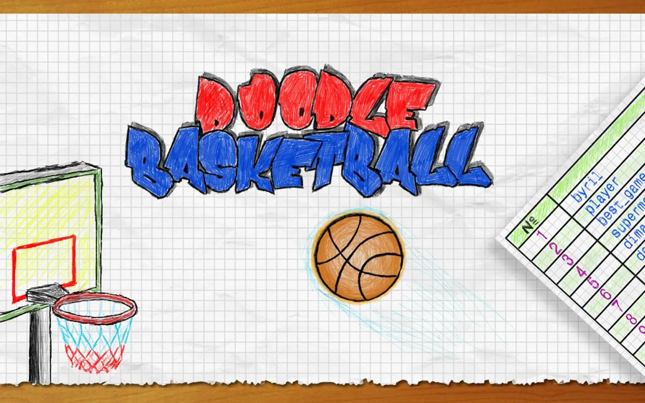 Doodle Basketball | Indus Appstore | Screenshot