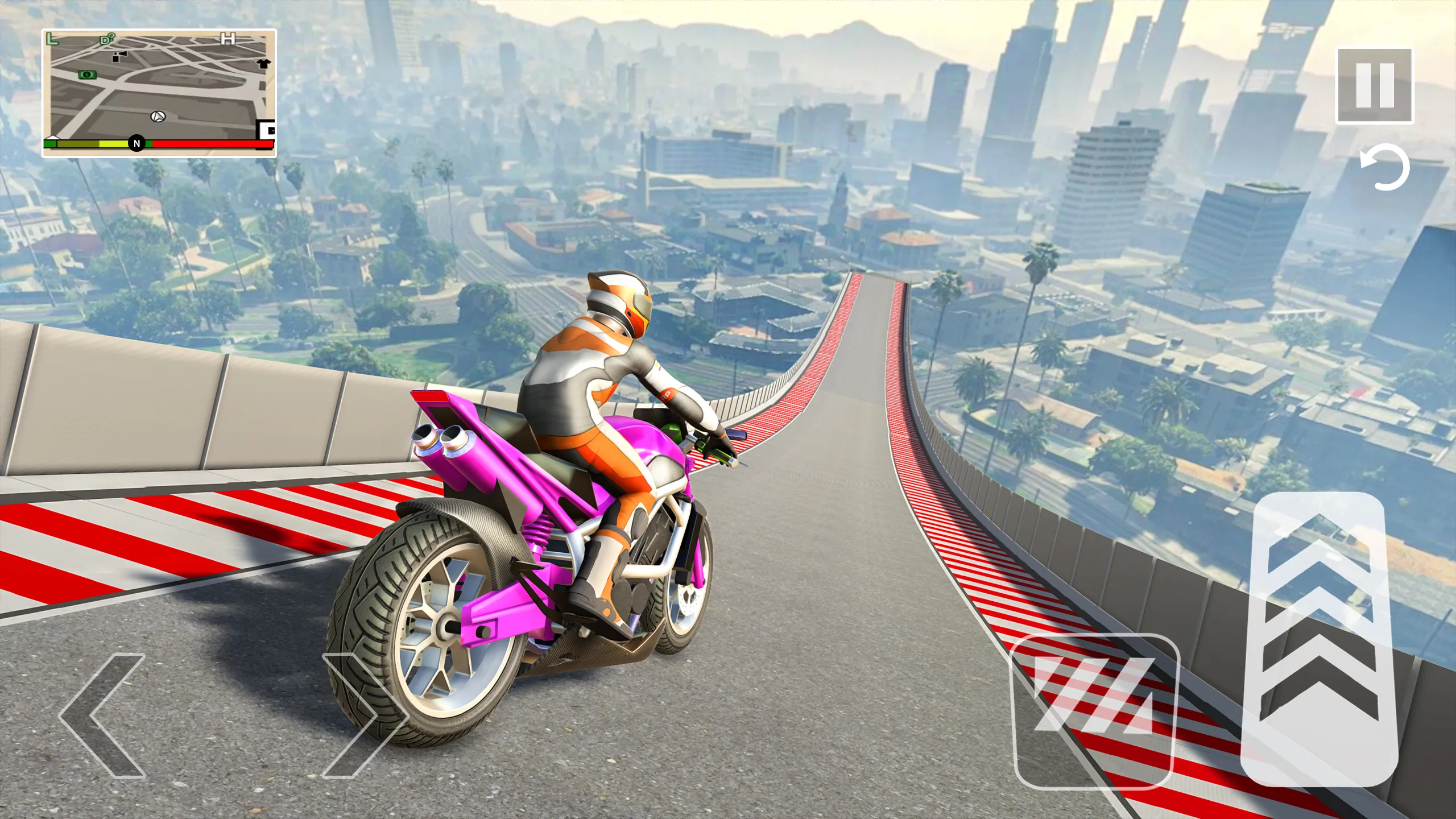 Mega Ramp Stunt Bike Games 3D | Indus Appstore | Screenshot