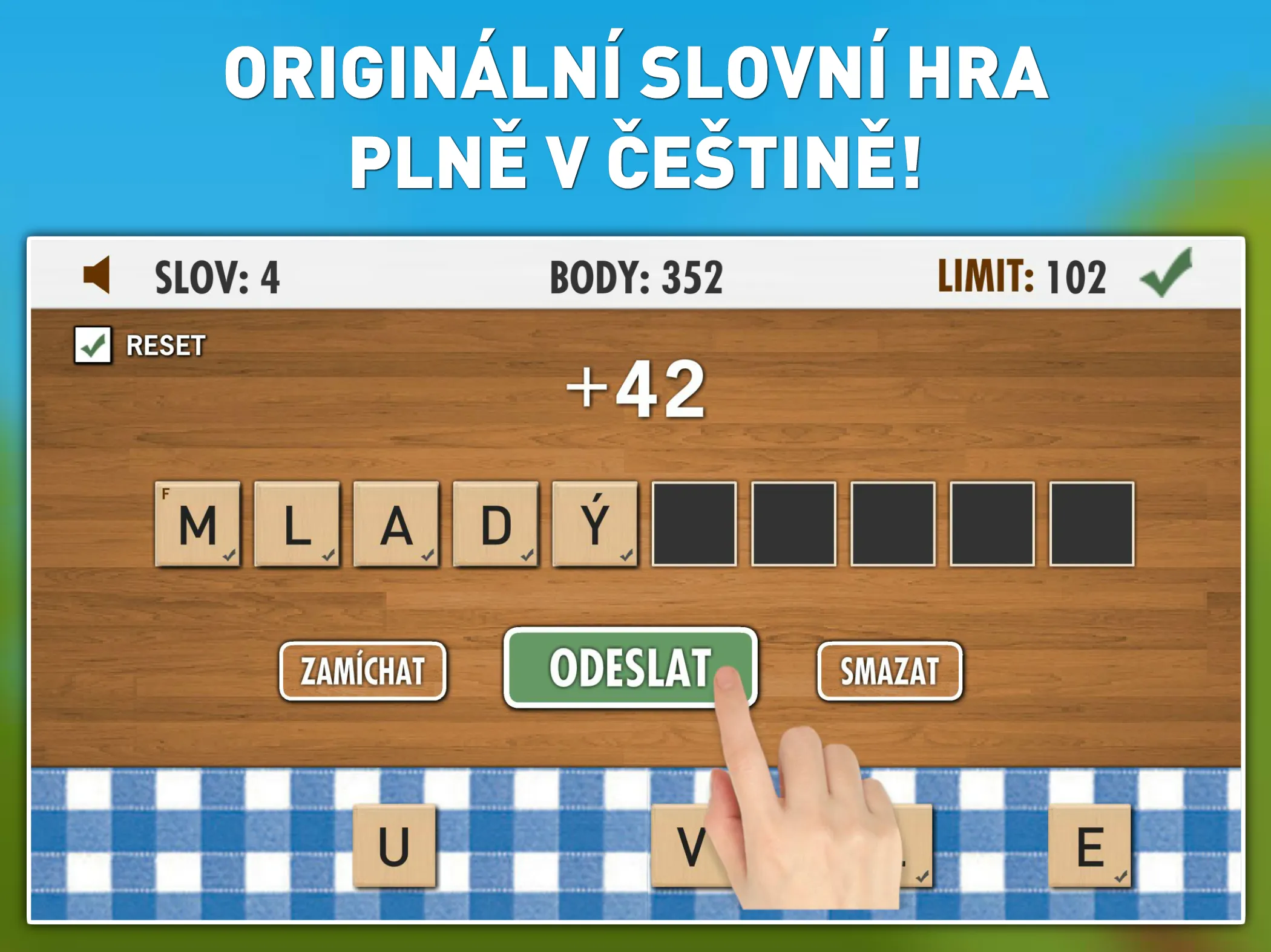 Slovní Mistr - Česká Hra | Indus Appstore | Screenshot