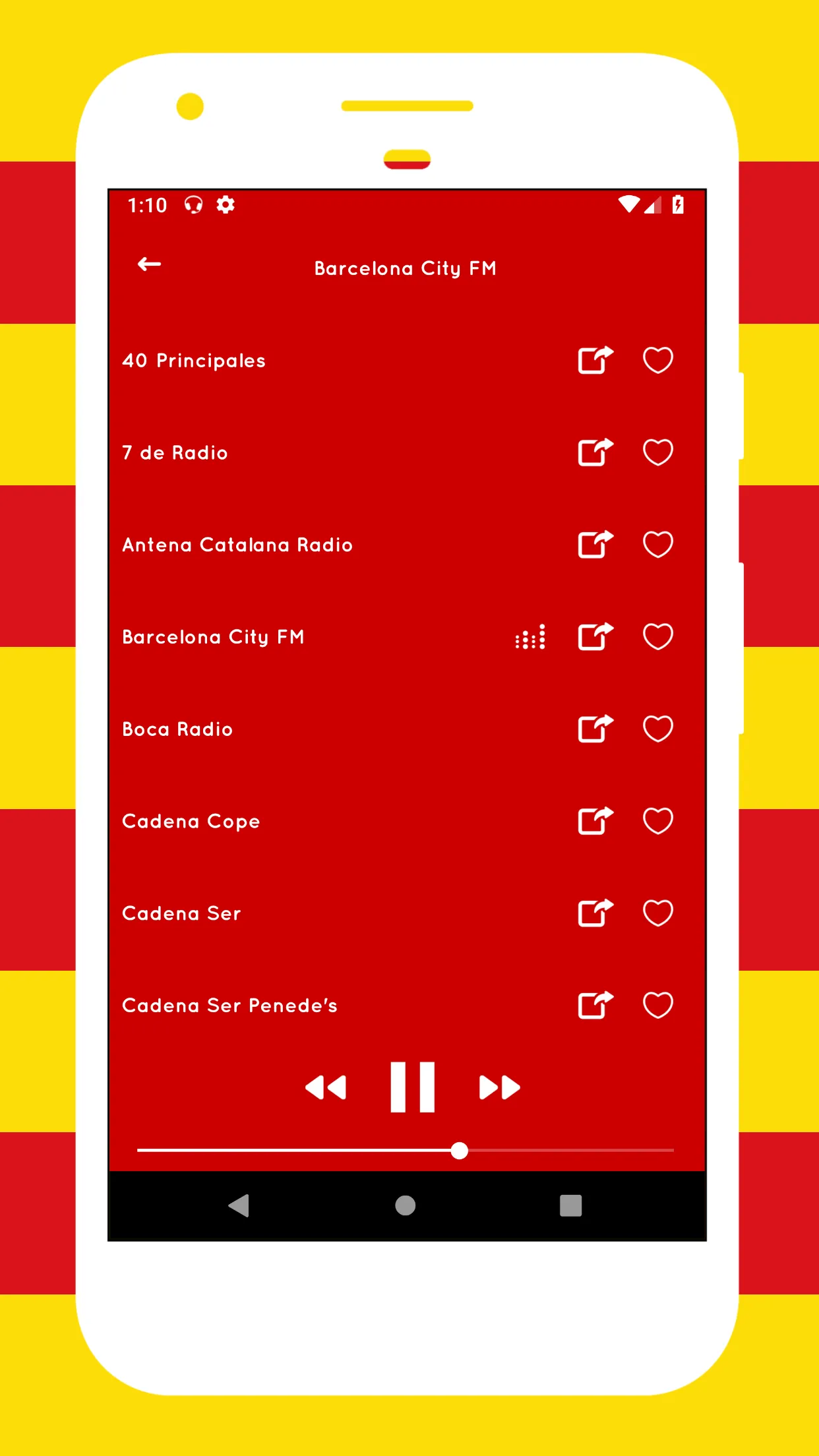 Radio Catalonia - Radio FM AM | Indus Appstore | Screenshot