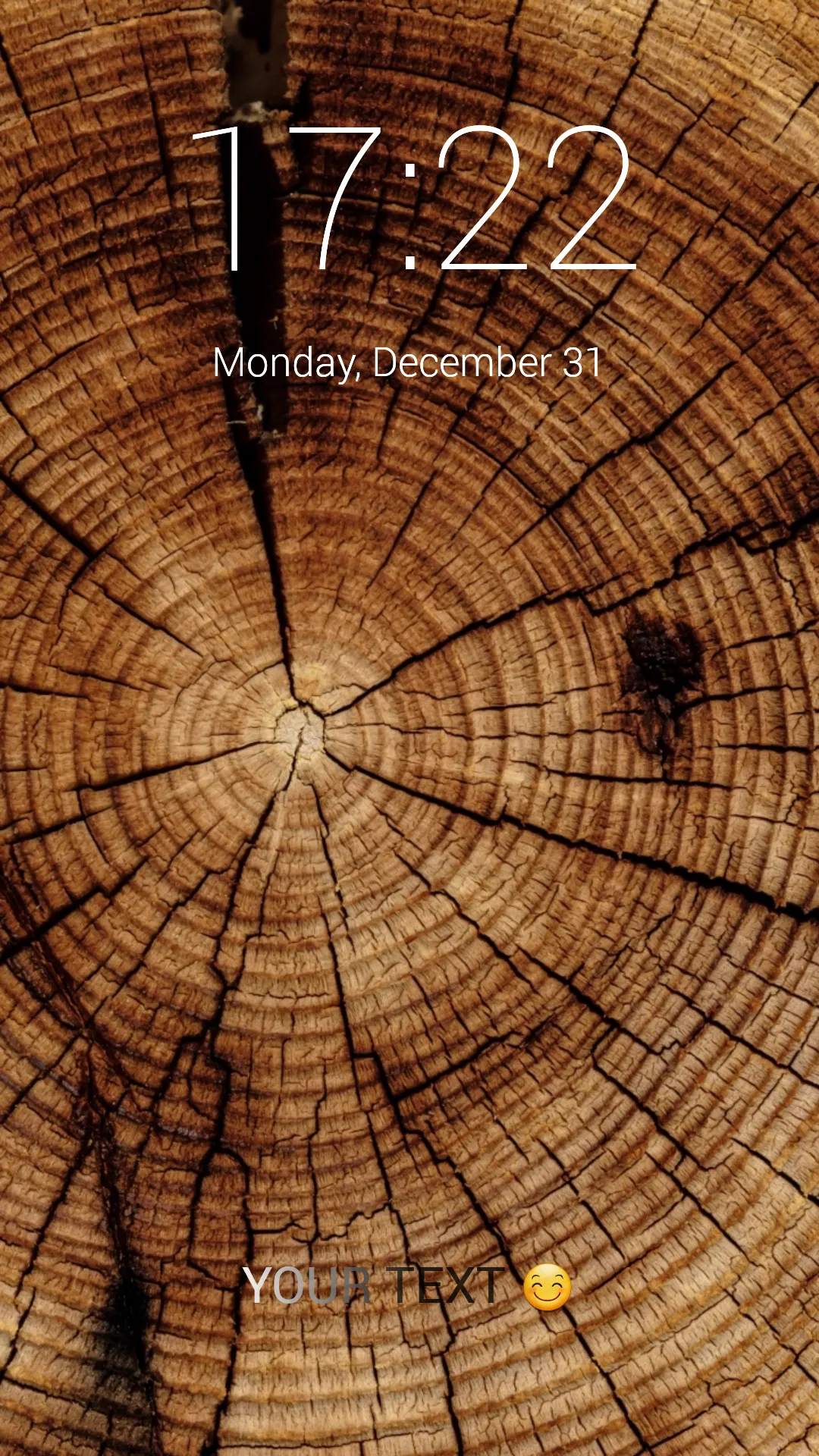 Wood Lock Screen | Indus Appstore | Screenshot