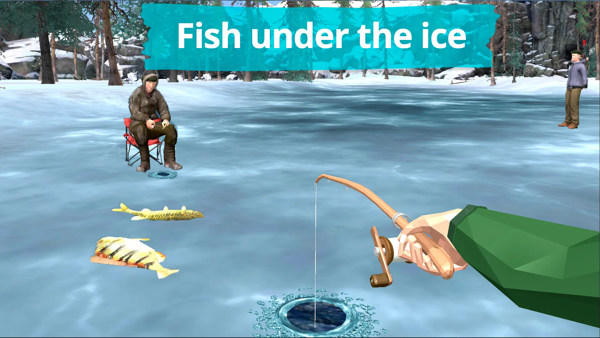 Fishing in the Winter. Lakes. | Indus Appstore | Screenshot