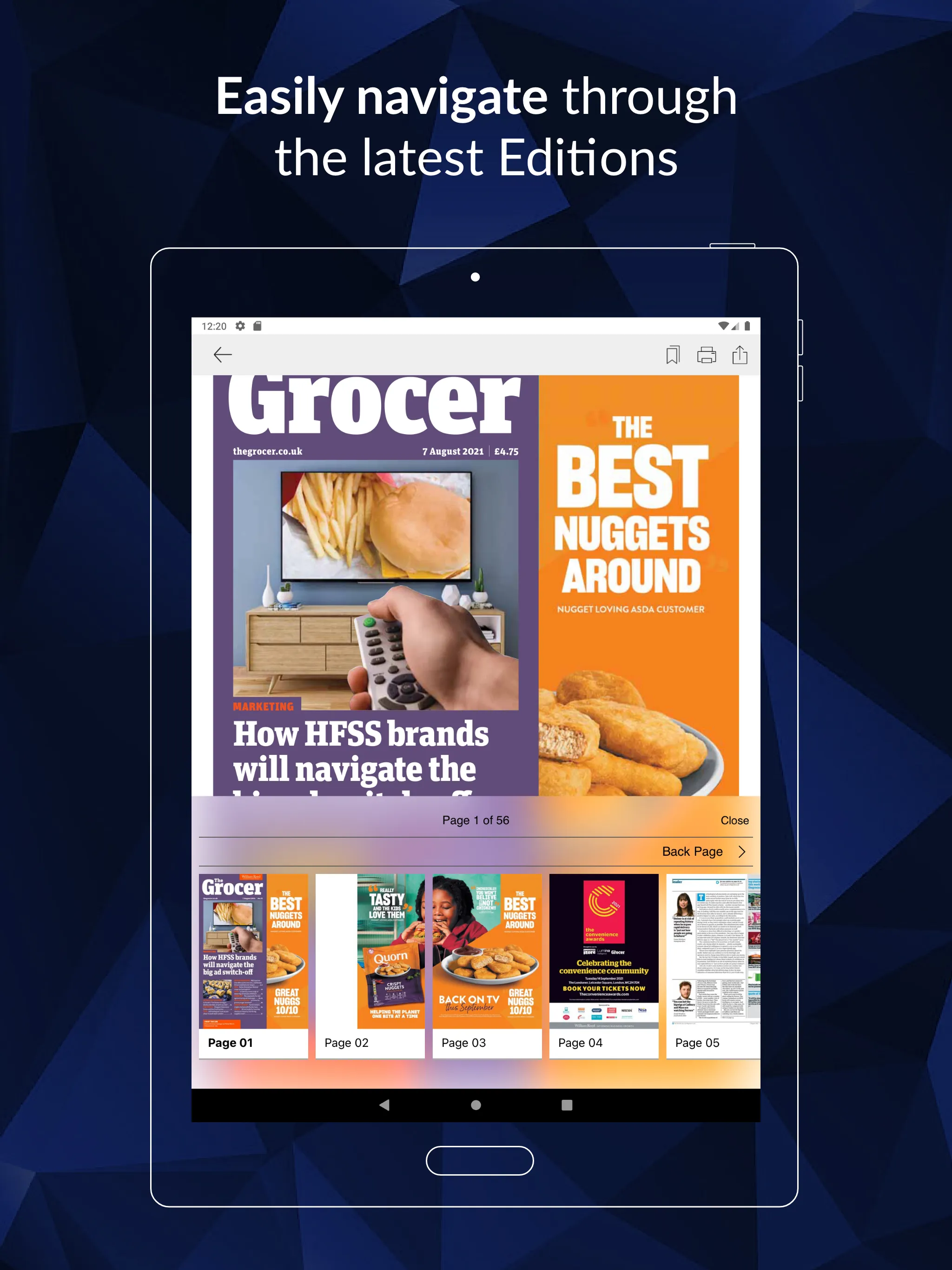 The Grocer Magazine | Indus Appstore | Screenshot