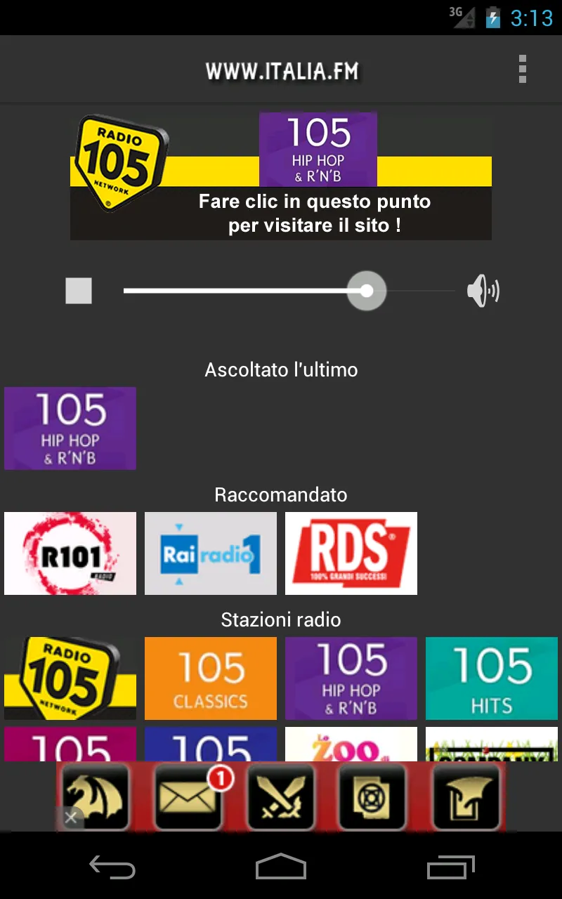 Italia.FM | Indus Appstore | Screenshot