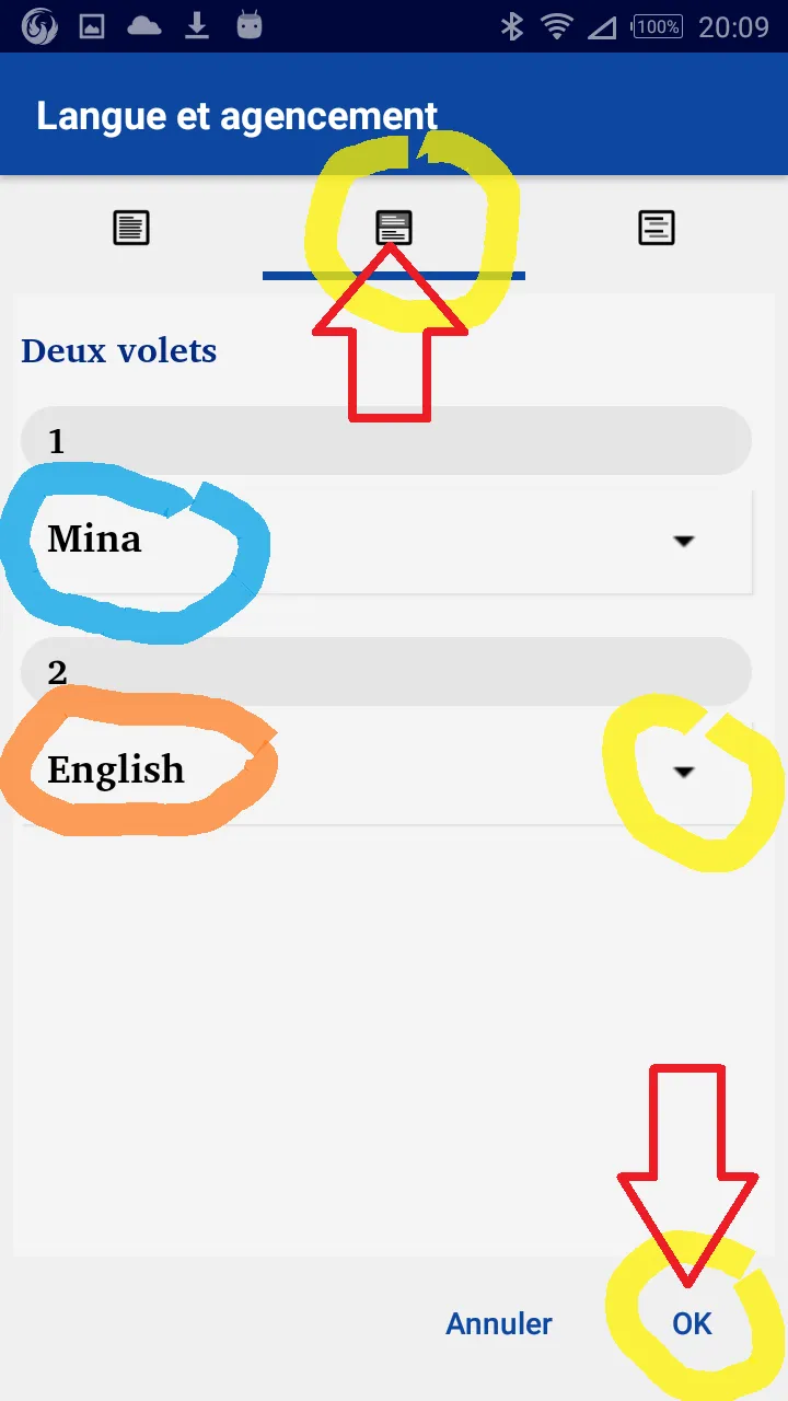 Mina avec français English | Indus Appstore | Screenshot