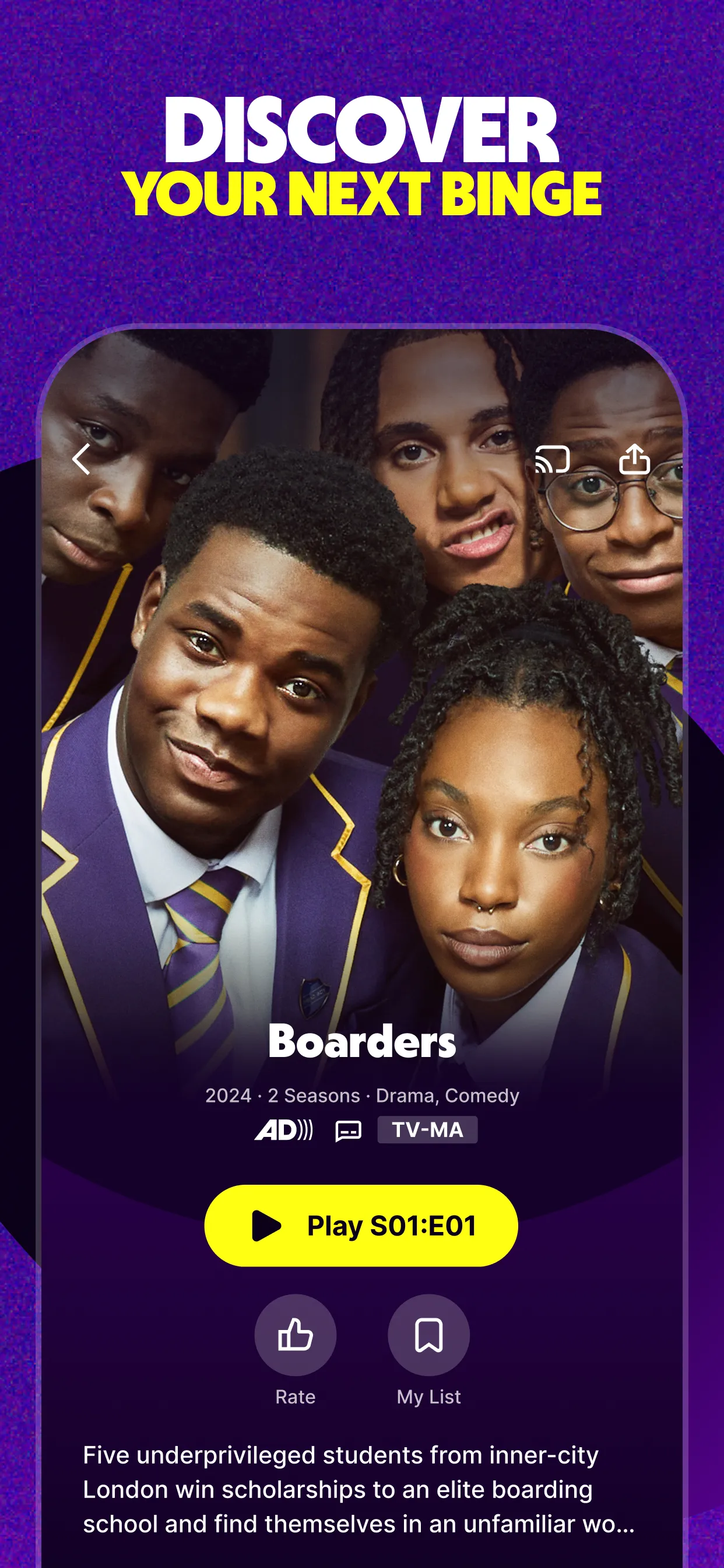 Tubi: Free Movies & Live TV | Indus Appstore | Screenshot