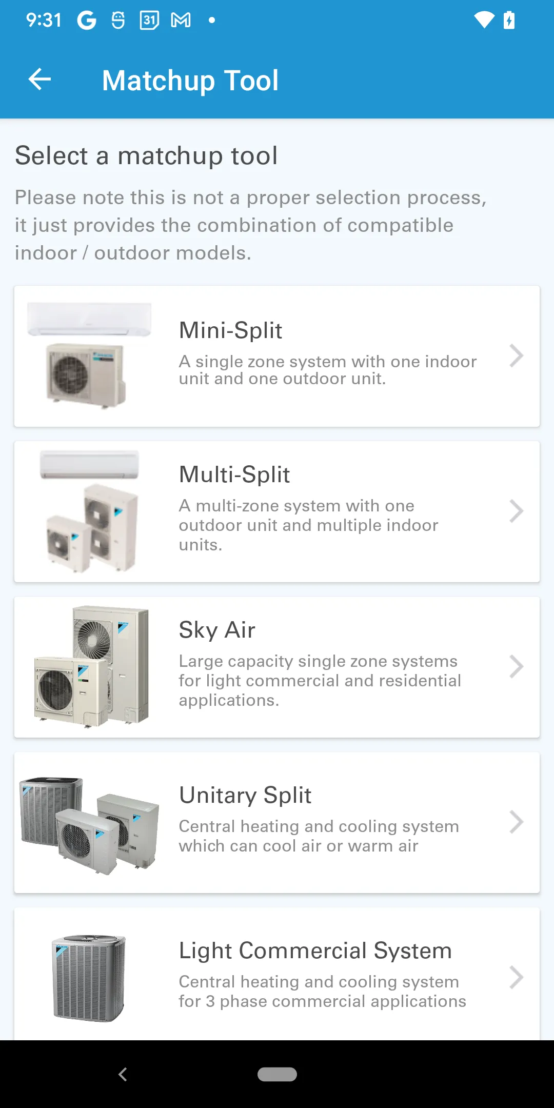 Daikin SplitXpress | Indus Appstore | Screenshot