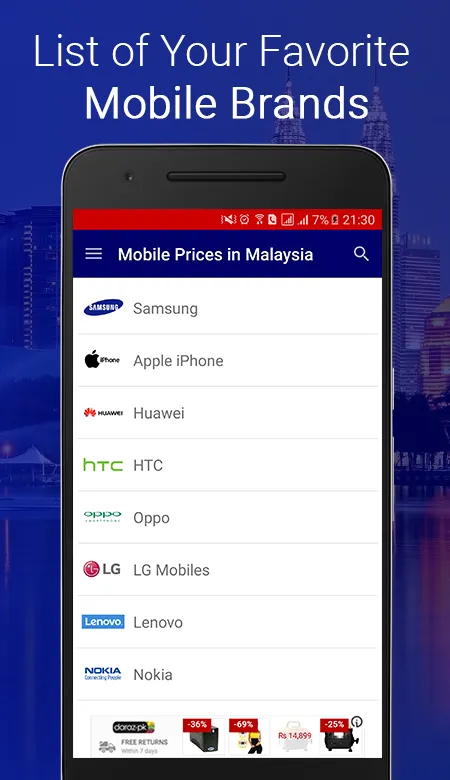 Mobile Prices in Malaysia | Indus Appstore | Screenshot