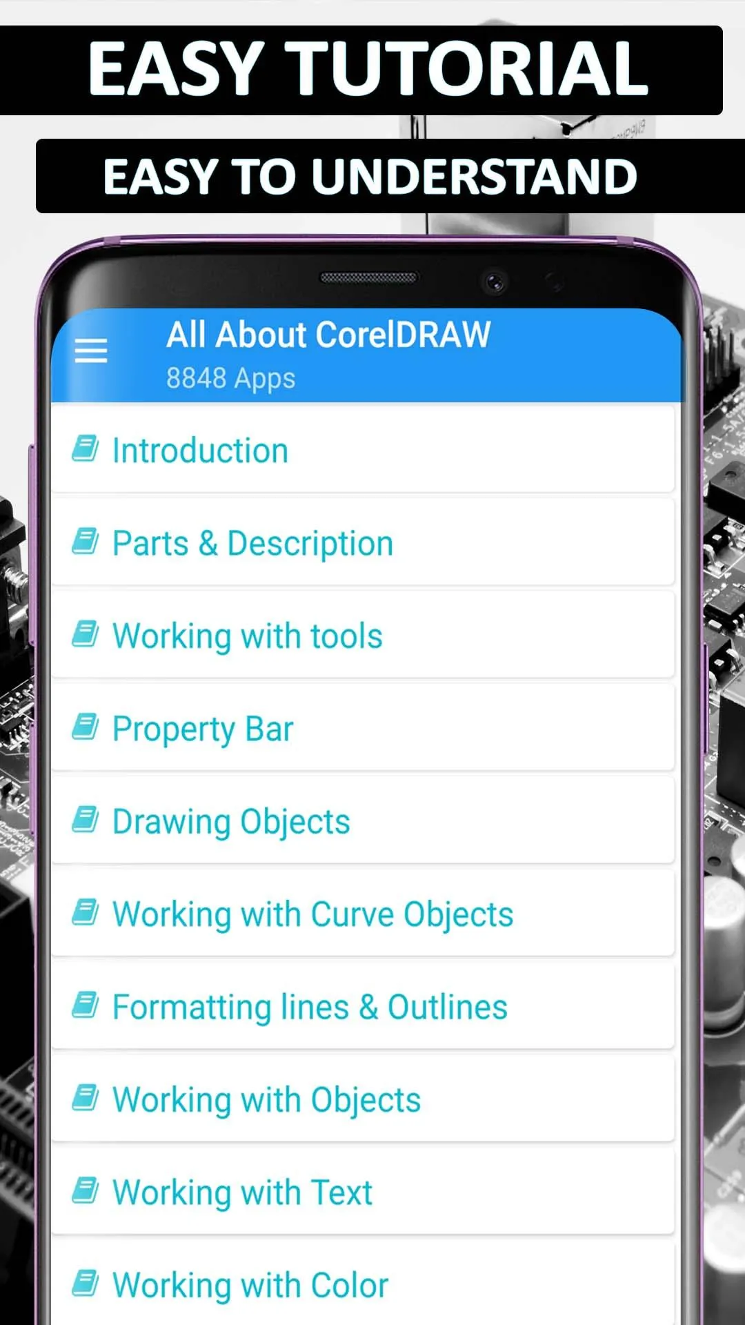 Corel Draw tutorial - complete | Indus Appstore | Screenshot