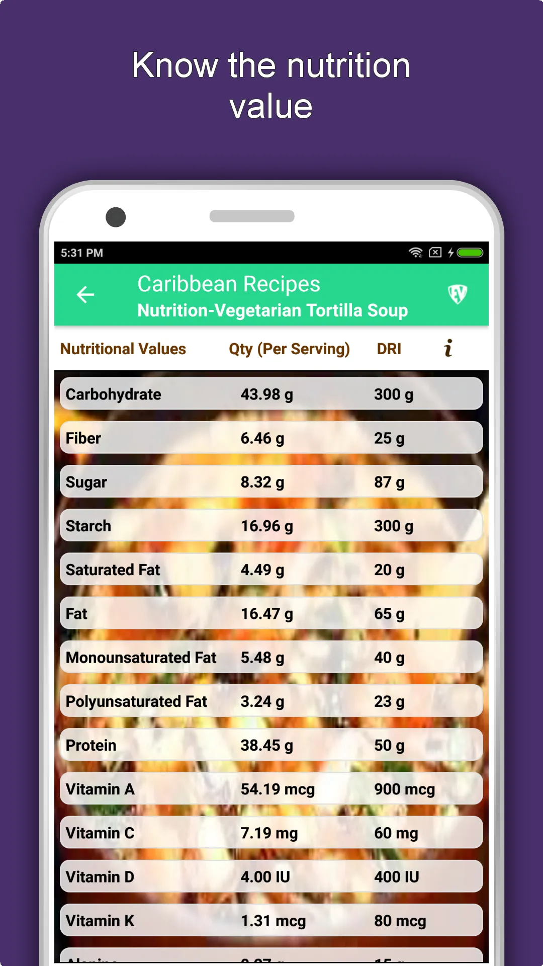 Caribbean Recipe Jamaican Food | Indus Appstore | Screenshot