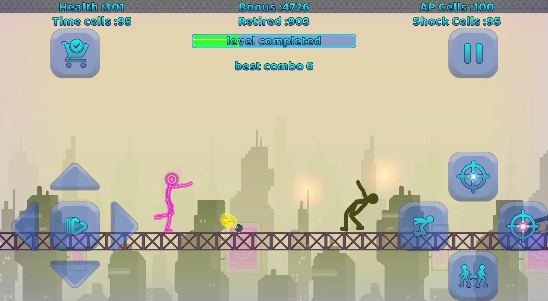 Cyber Stickman Hunter | Indus Appstore | Screenshot