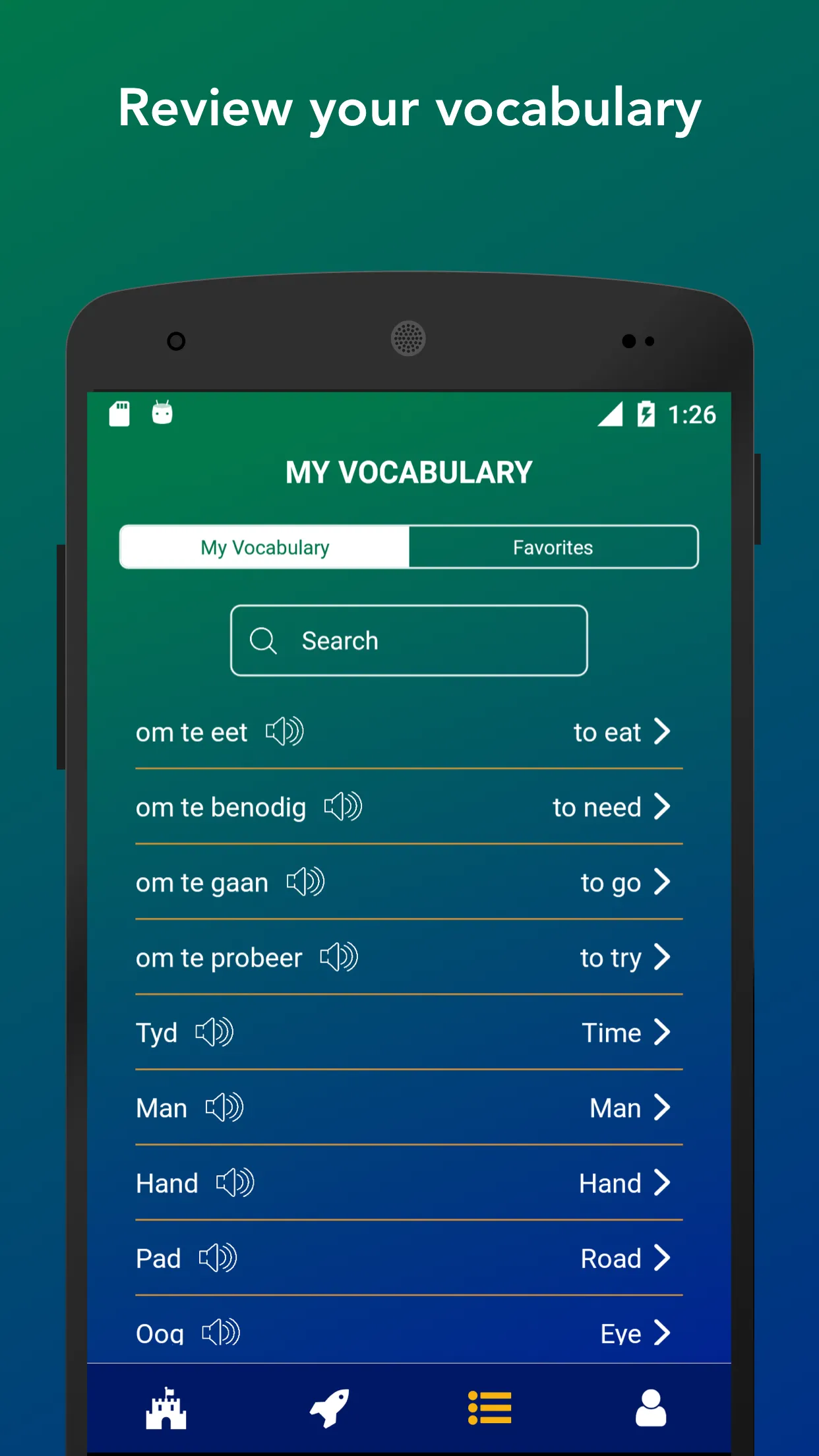 Tobo: Learn Afrikaans Words | Indus Appstore | Screenshot