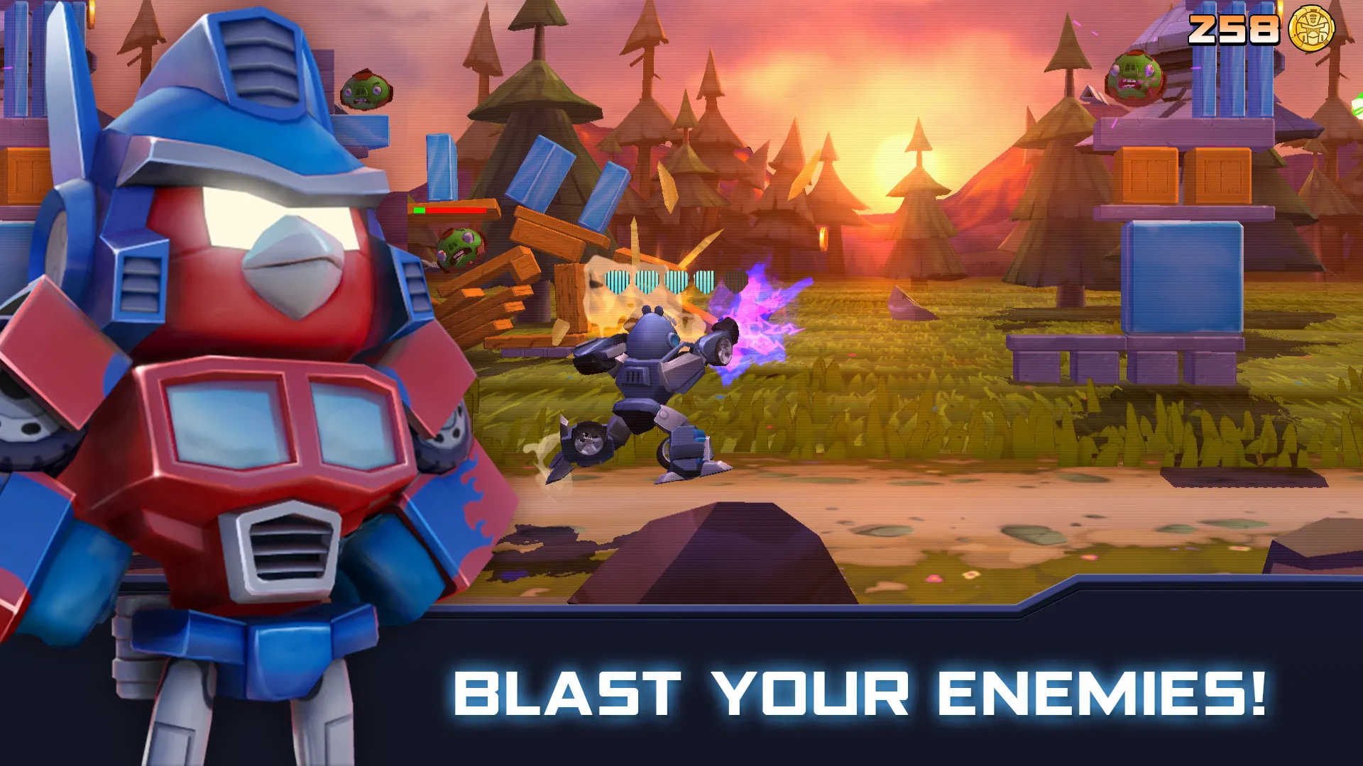 Angry Birds Transformers | Indus Appstore | Screenshot