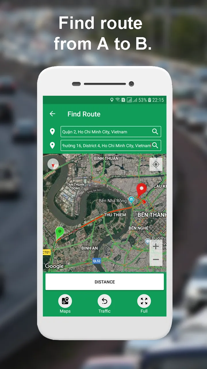 Road Map - GPS Navigation | Indus Appstore | Screenshot