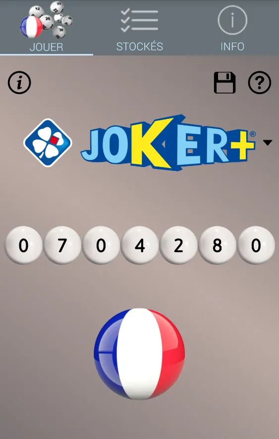 Loto France: Algorithme | Indus Appstore | Screenshot