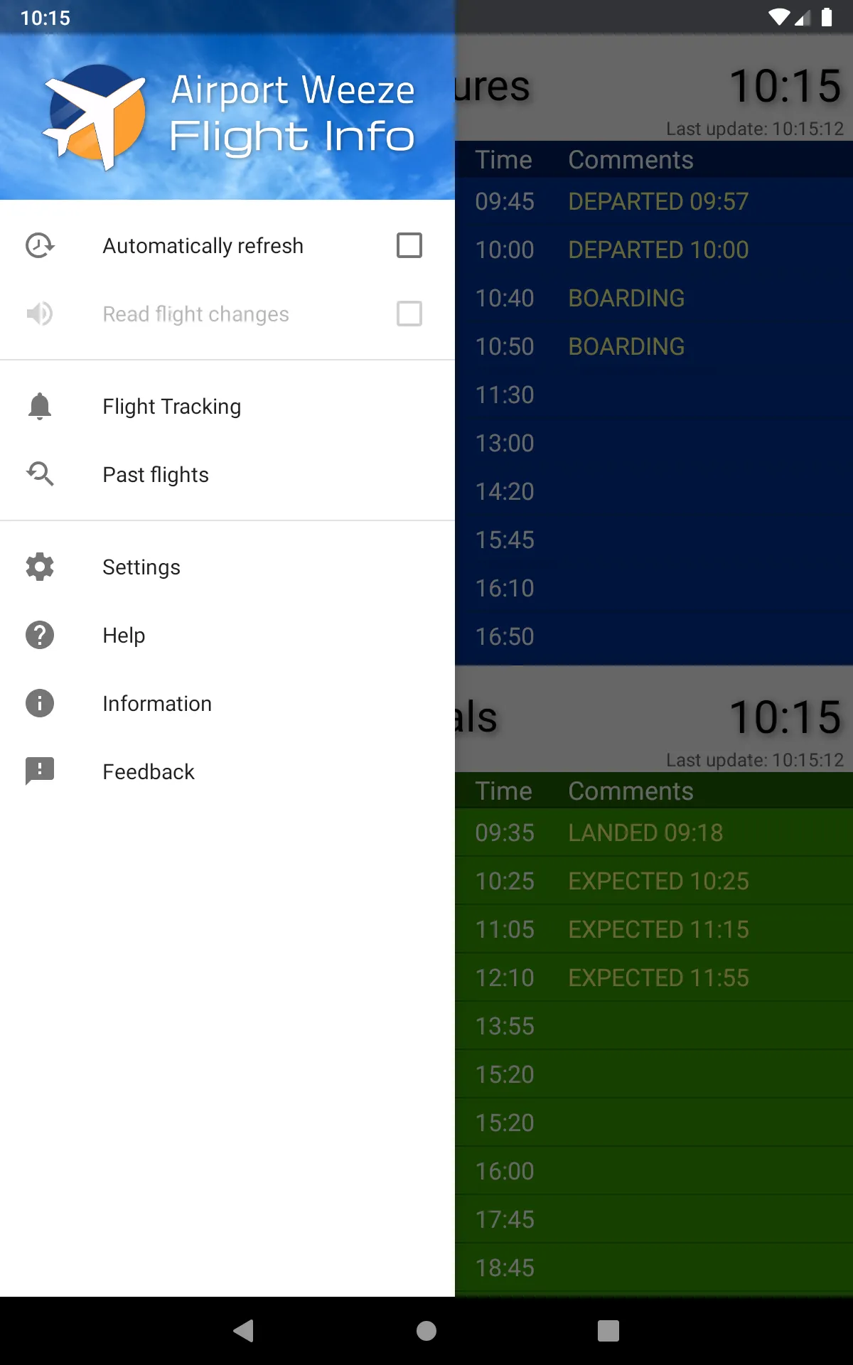 Airport Weeze Flight Info | Indus Appstore | Screenshot