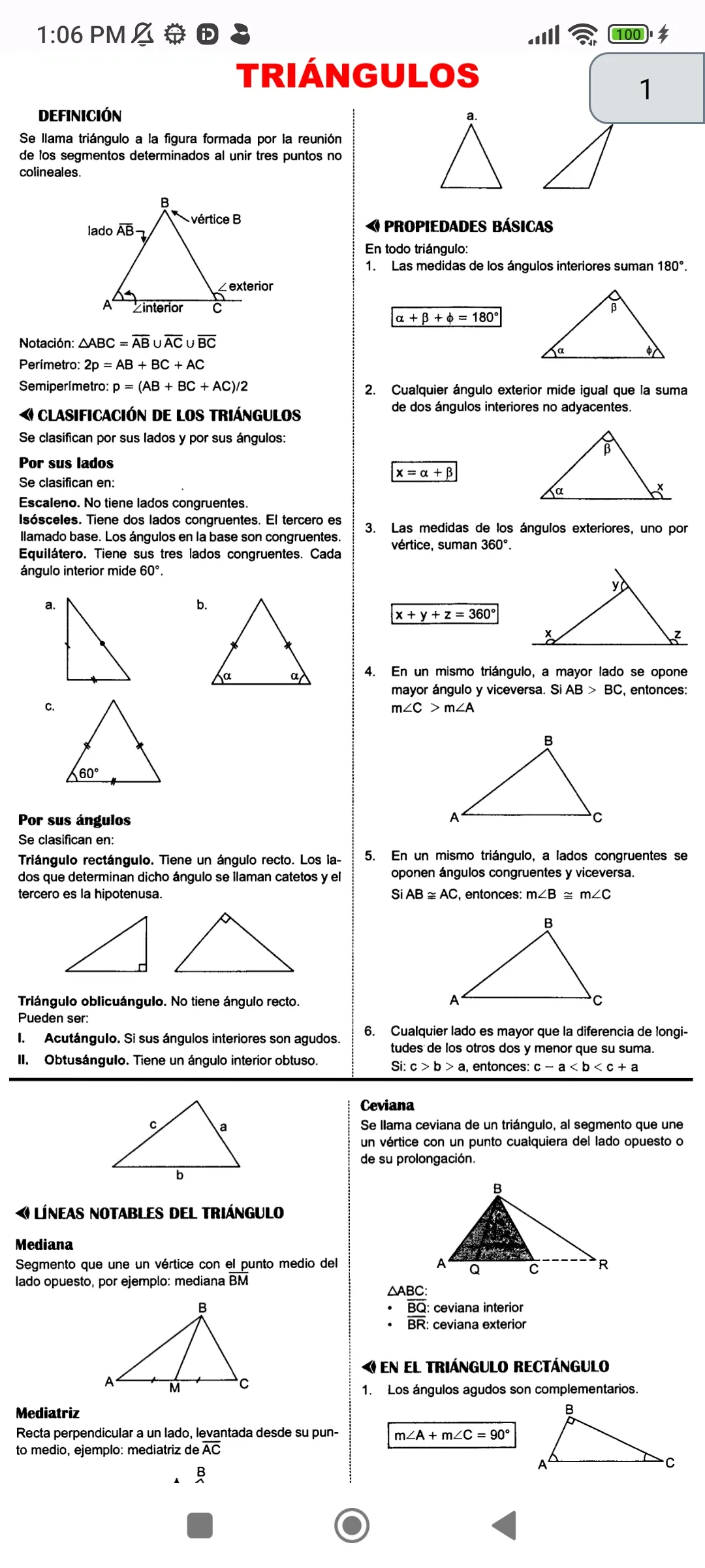 Geometría Preuniversitario | Indus Appstore | Screenshot