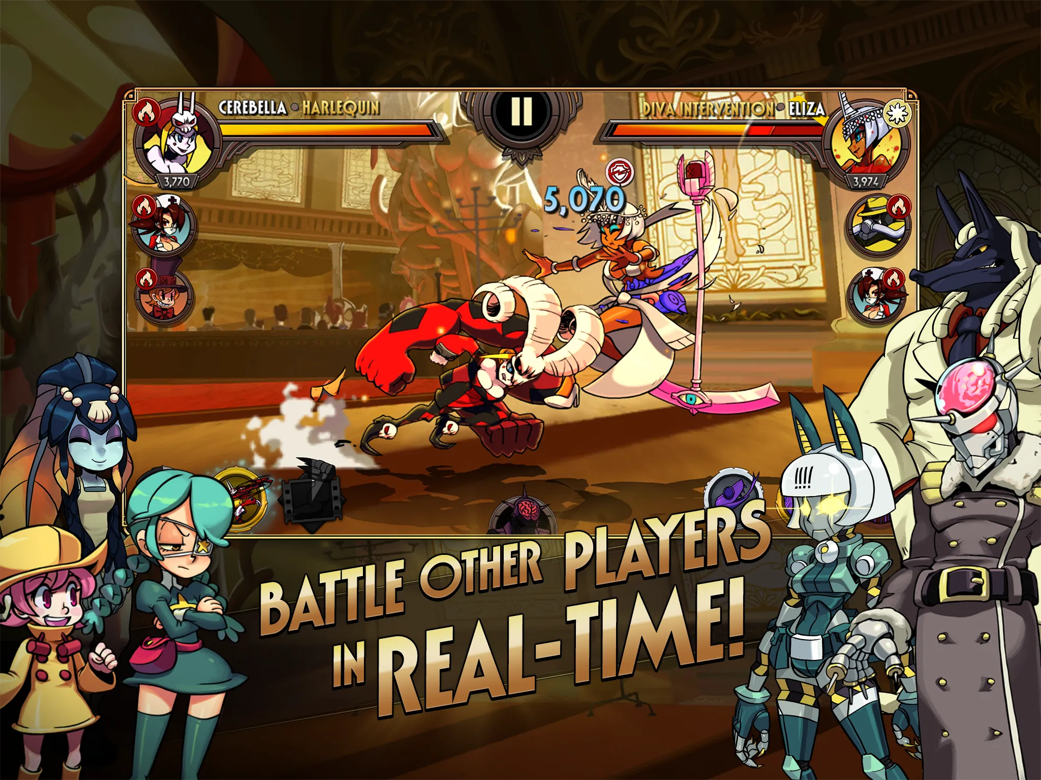 Skullgirls: Fighting RPG | Indus Appstore | Screenshot