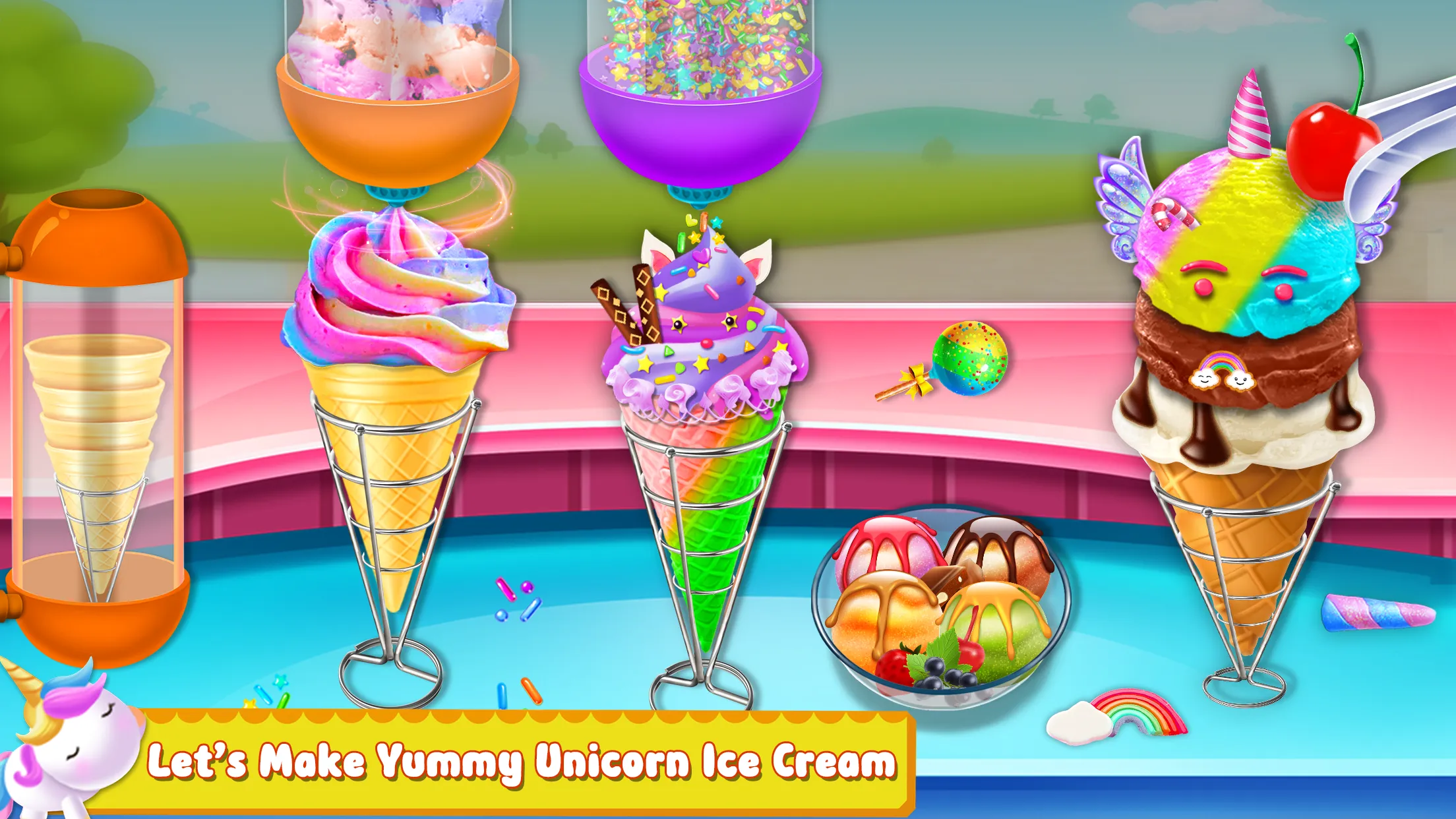 Unicorn Cake Maker-Bakery Game | Indus Appstore | Screenshot