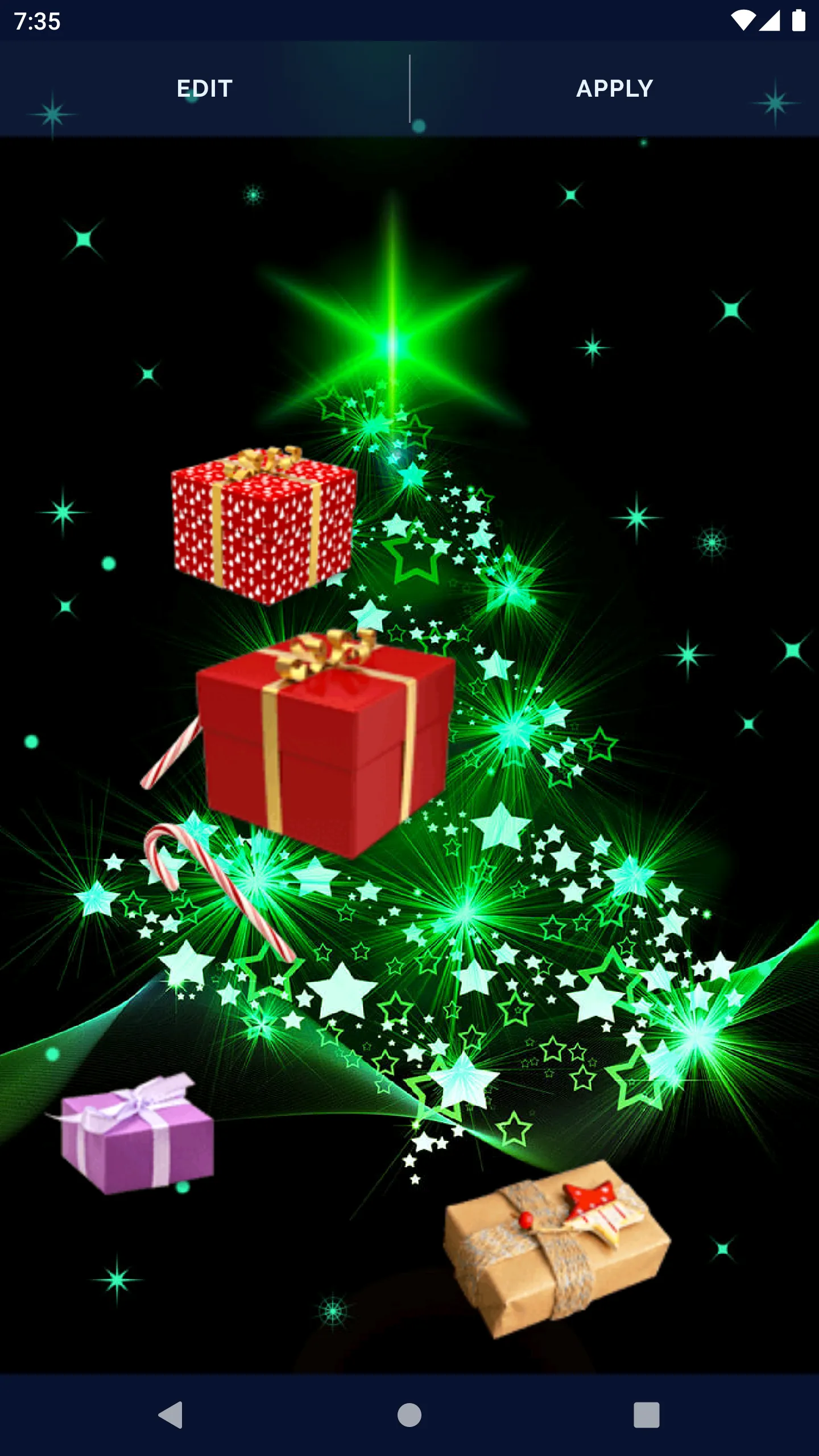 Christmas Live Wallpaper | Indus Appstore | Screenshot