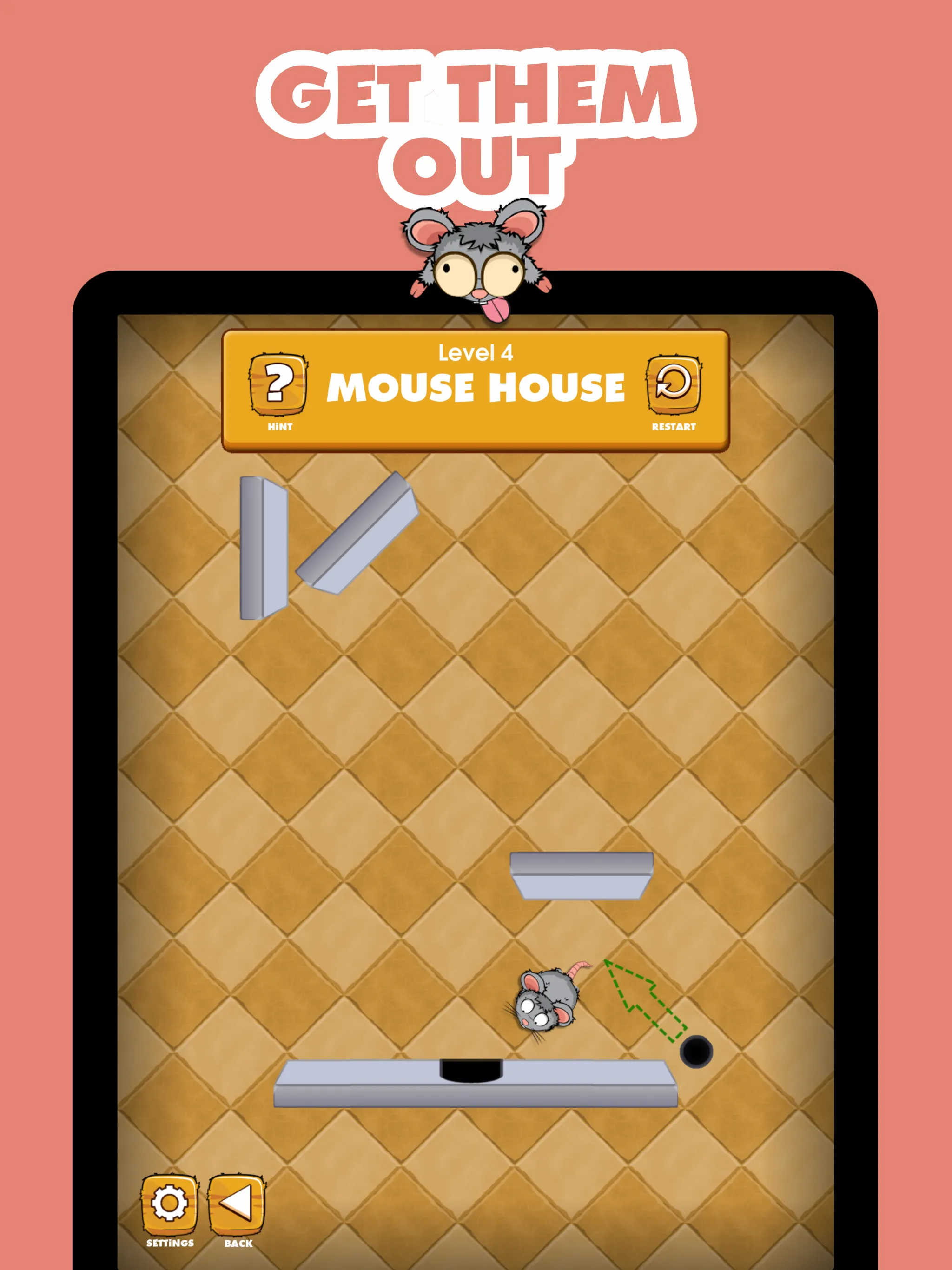 Mouse House: Fun Game with Log | Indus Appstore | Screenshot