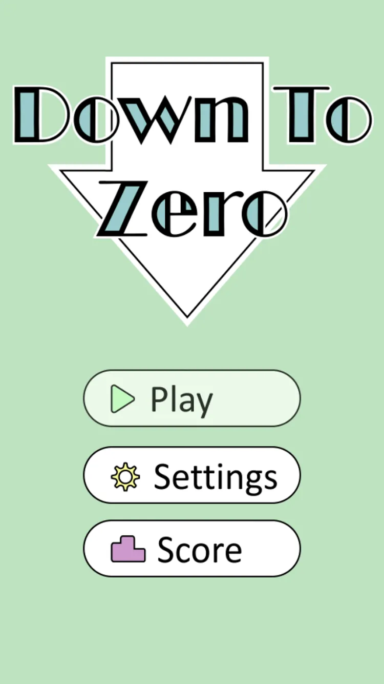 Down to Zero - Brain Teaser | Indus Appstore | Screenshot