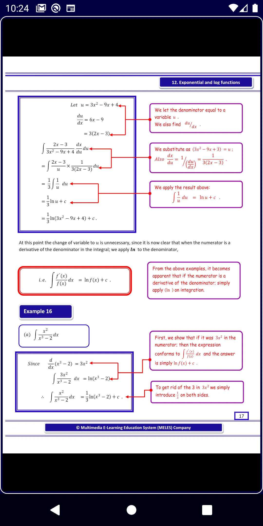 Exponential and Log functions | Indus Appstore | Screenshot