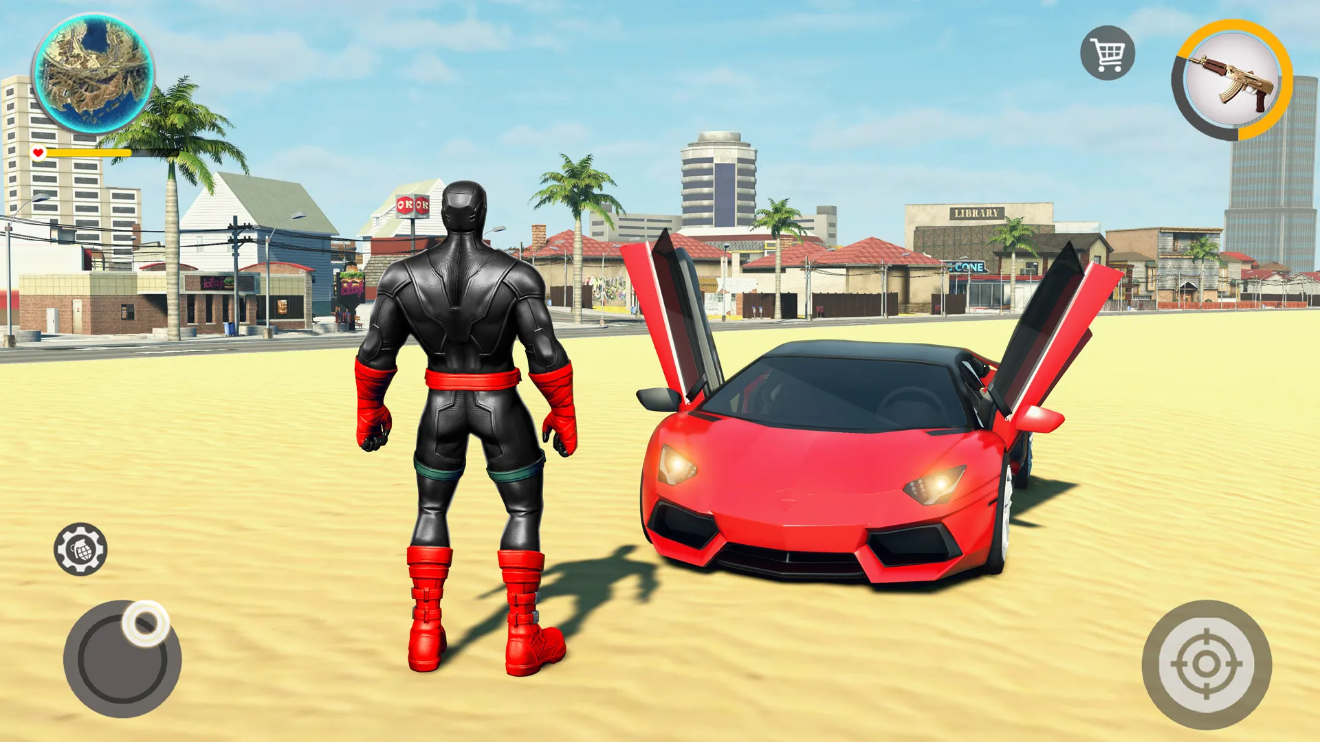 Rope Spider Game Fighting Town | Indus Appstore | Screenshot