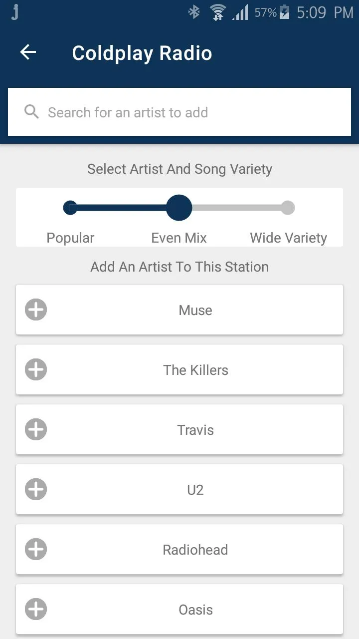 Jango Radio | Indus Appstore | Screenshot