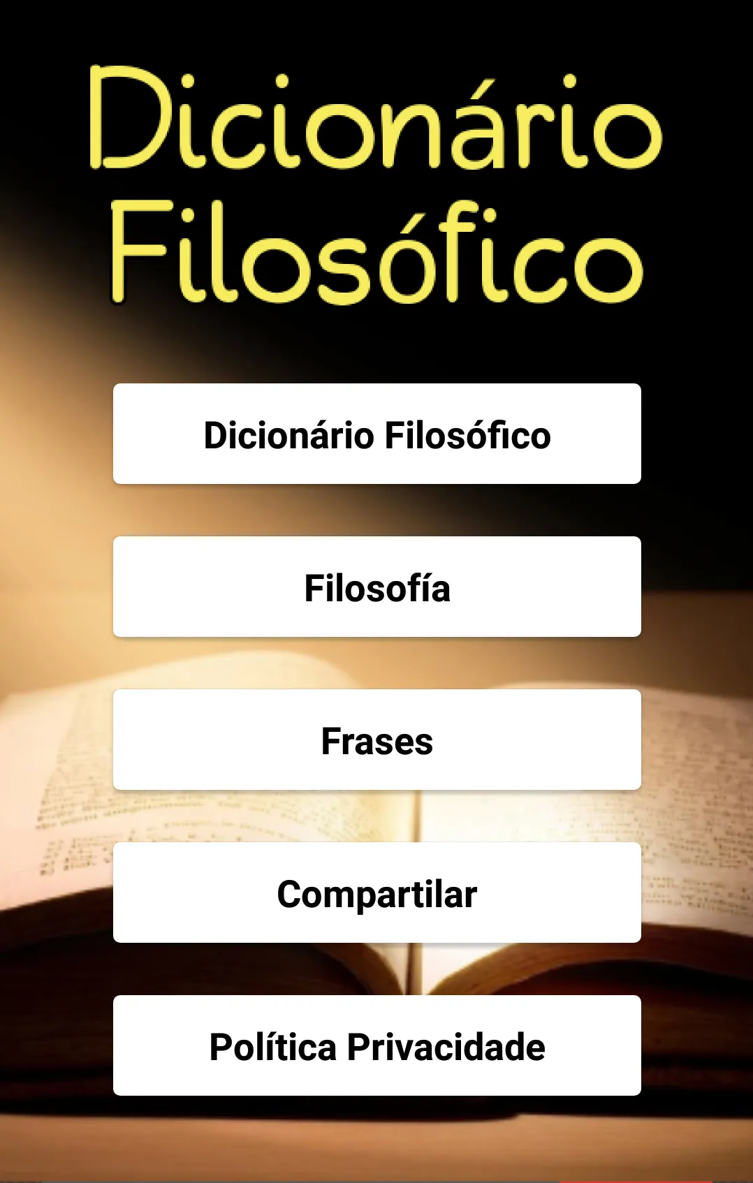 Dicionário Filosófico | Indus Appstore | Screenshot