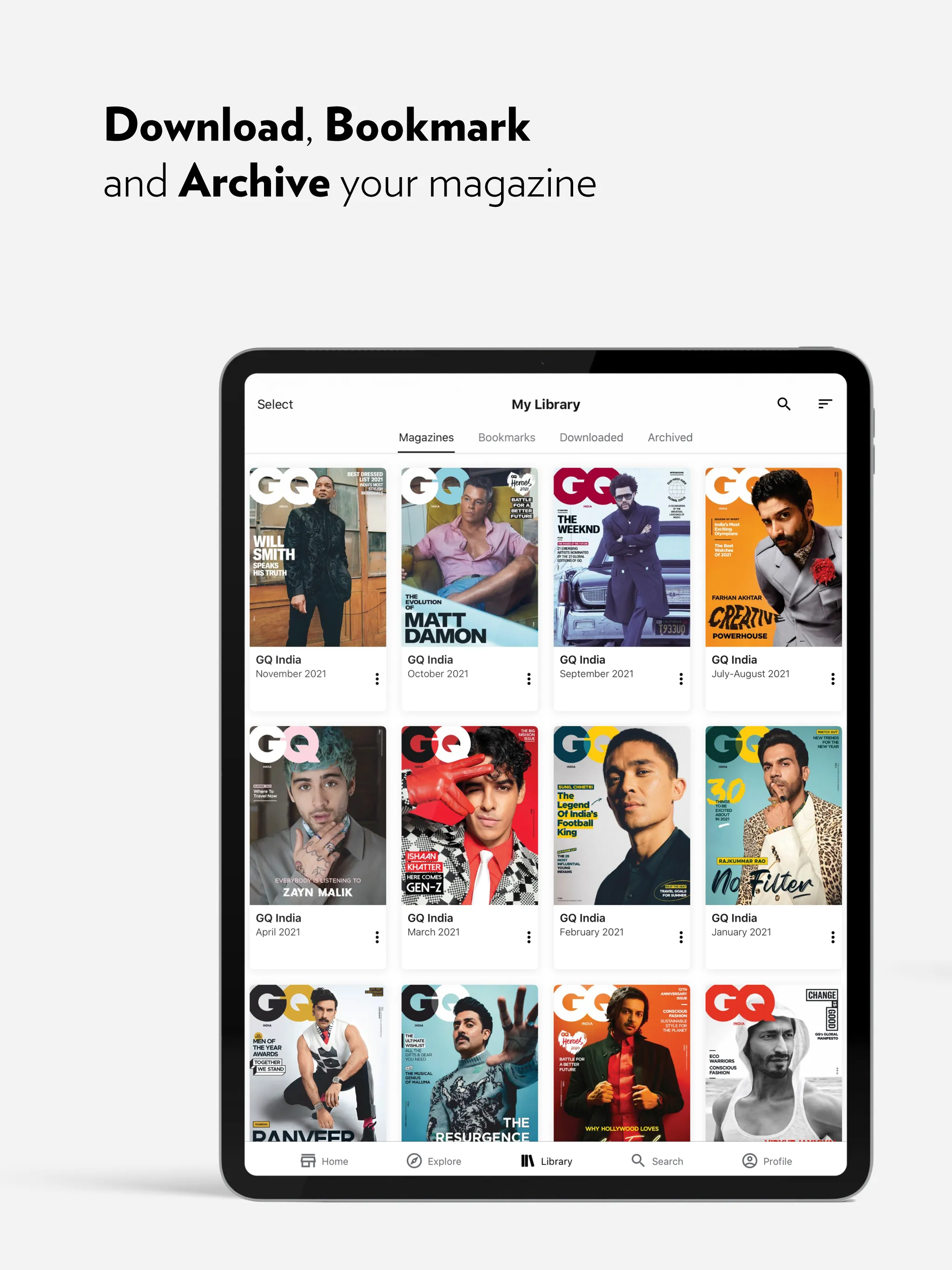 GQ India | Indus Appstore | Screenshot