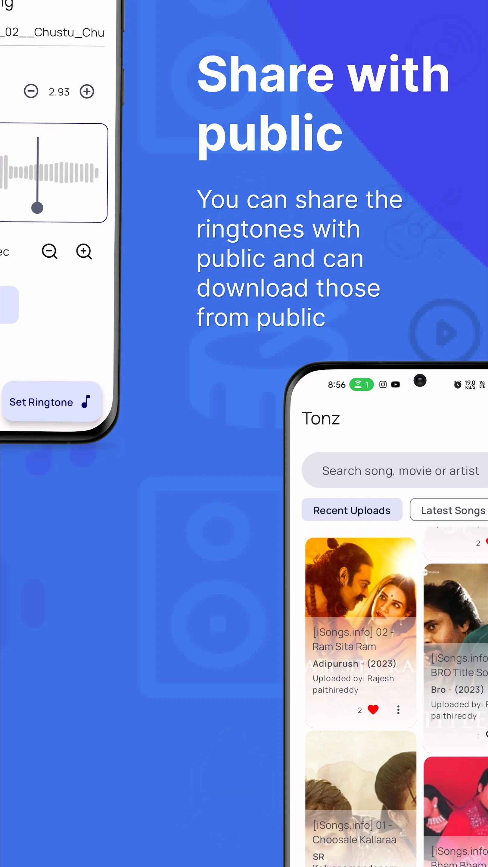 Tonz - Ringtones | Song Cutter | Indus Appstore | Screenshot