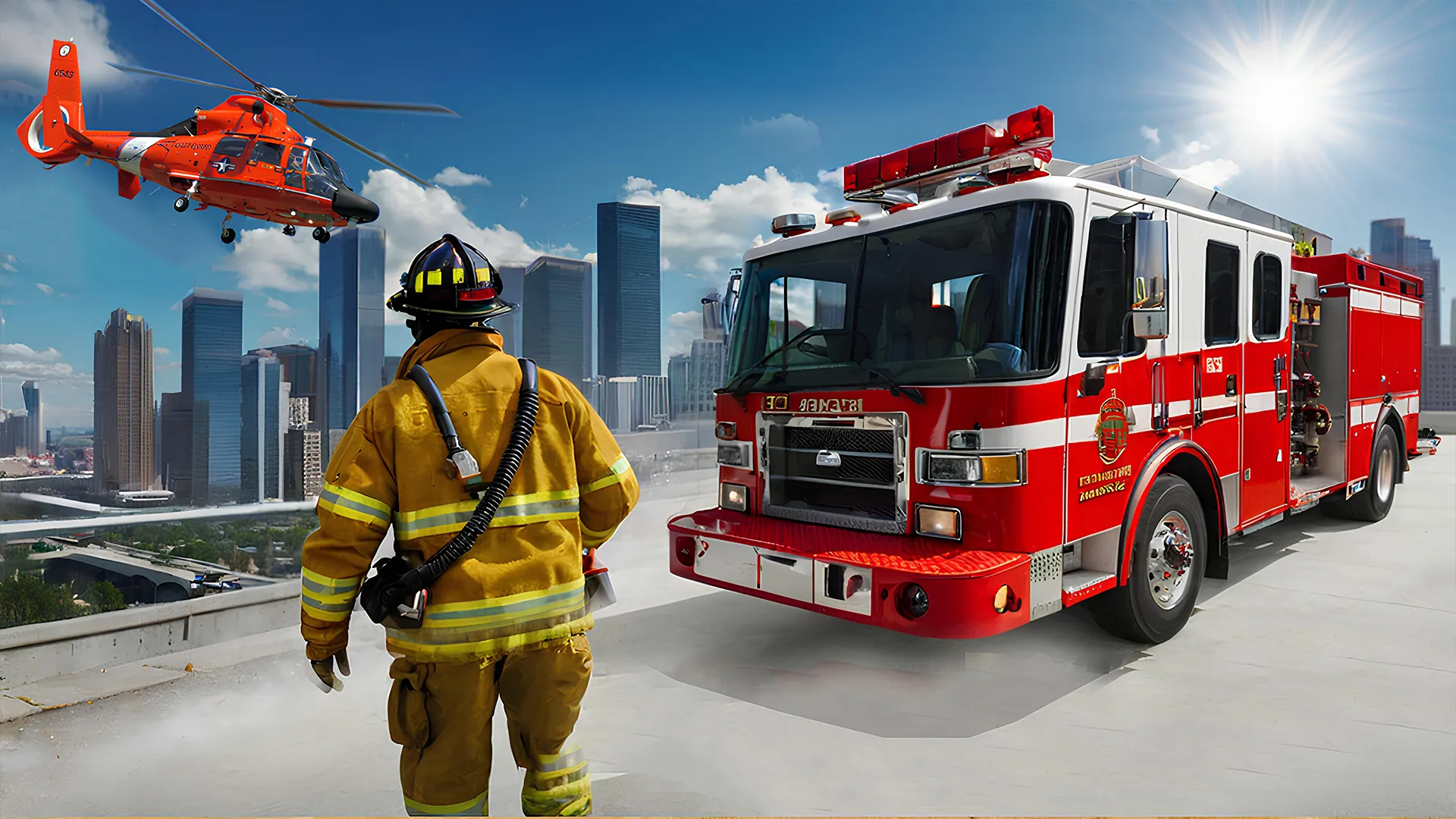 Us Firefighter: Rescue Games | Indus Appstore | Screenshot