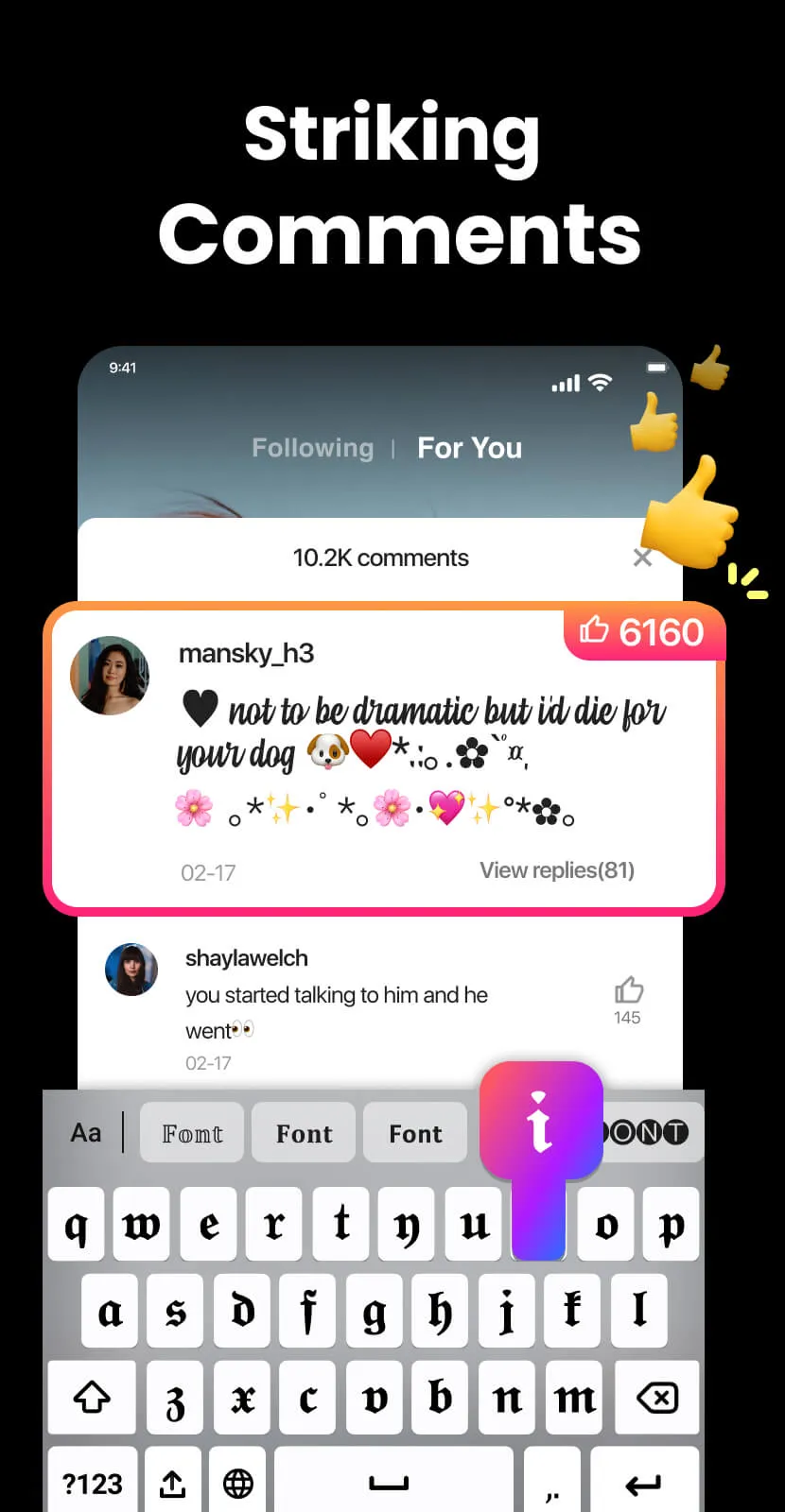 Fonts Keyboard Themes & Emoji | Indus Appstore | Screenshot